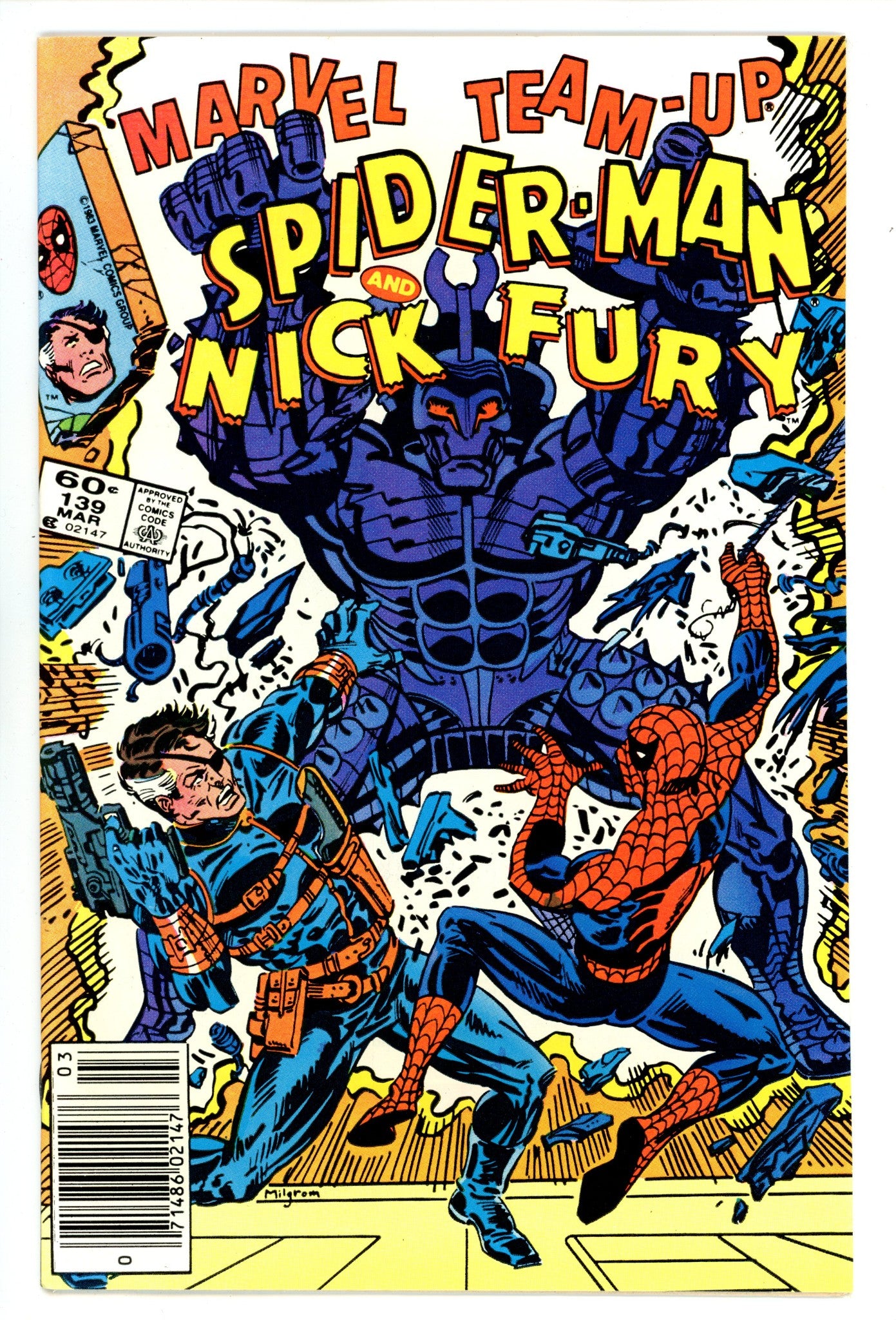 Marvel Team-Up Vol 1 139 High Grade (1984) Newsstand 