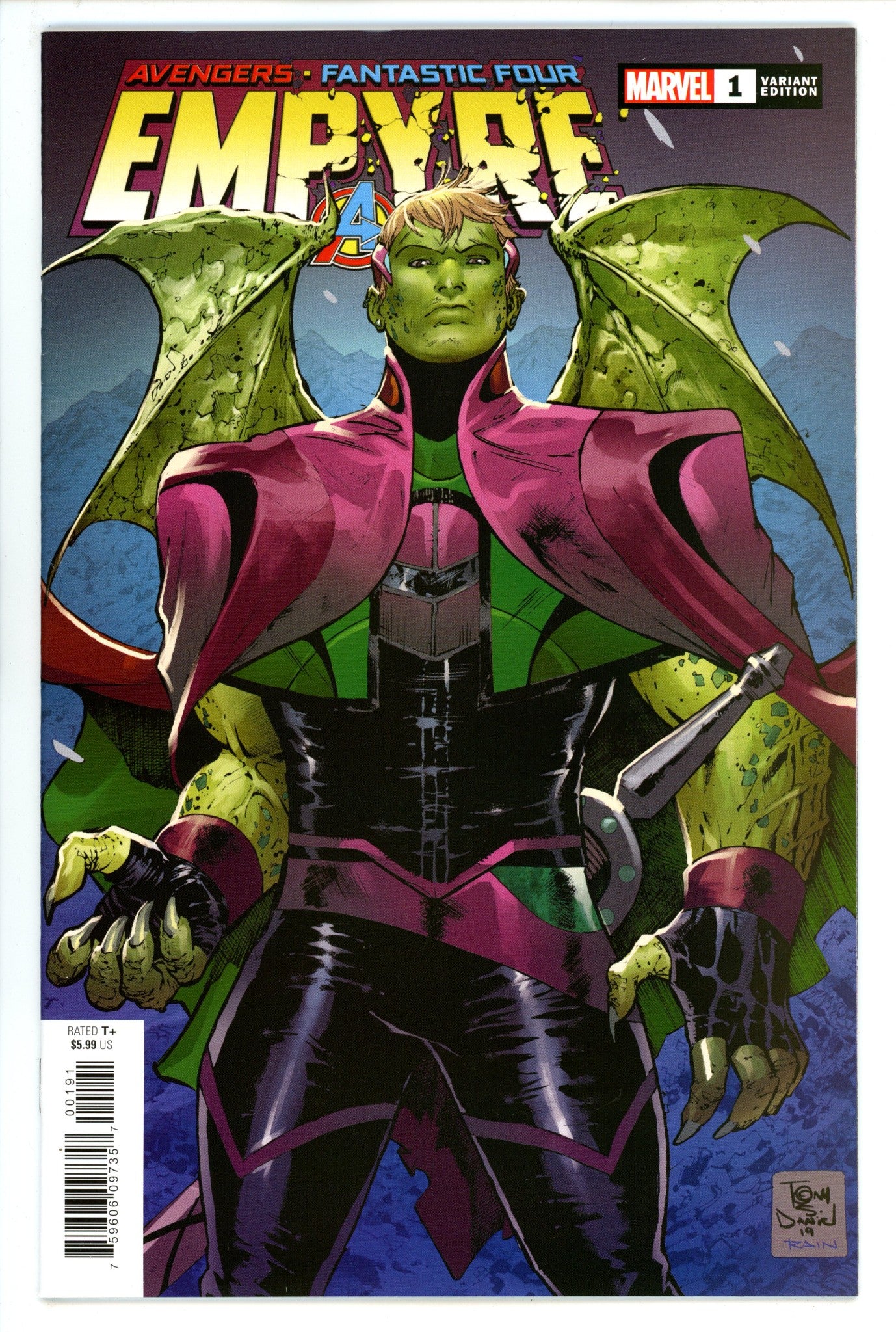 Empyre 1 High Grade (2020) Daniel Variant 