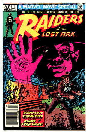 Raiders of the Lost Ark 1 Newsstand VF/NM (1981)