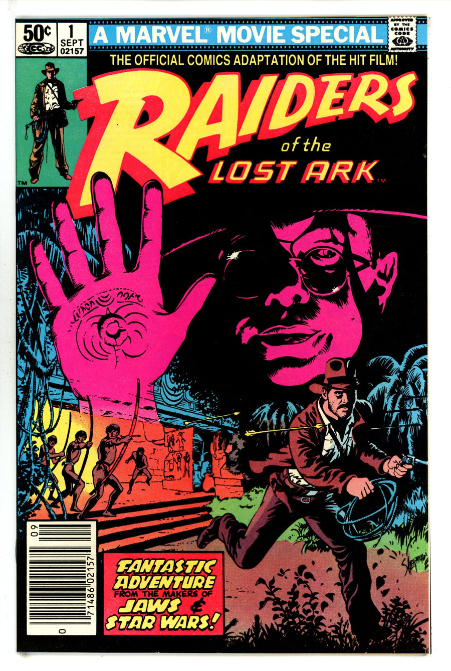 Raiders of the Lost Ark 1 Newsstand VF/NM (1981)