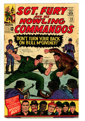Sgt. Fury 22 VG/FN (5.0) (1965) 