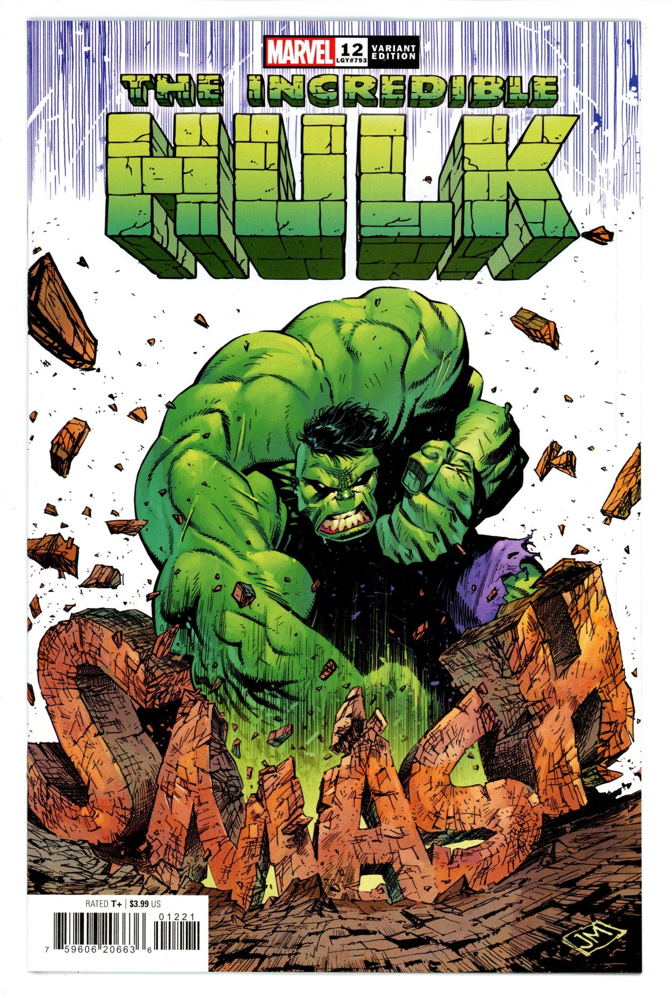 Incredible Hulk Vol 4 12 Mason Variant (2024)