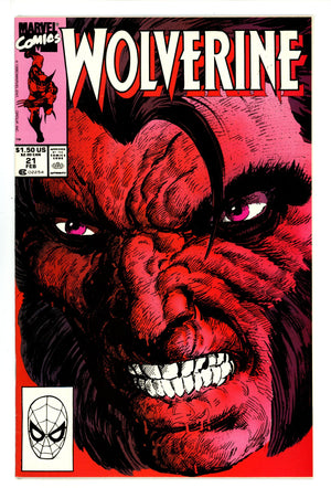 Wolverine Vol 2 21 Mid Grade (1990)