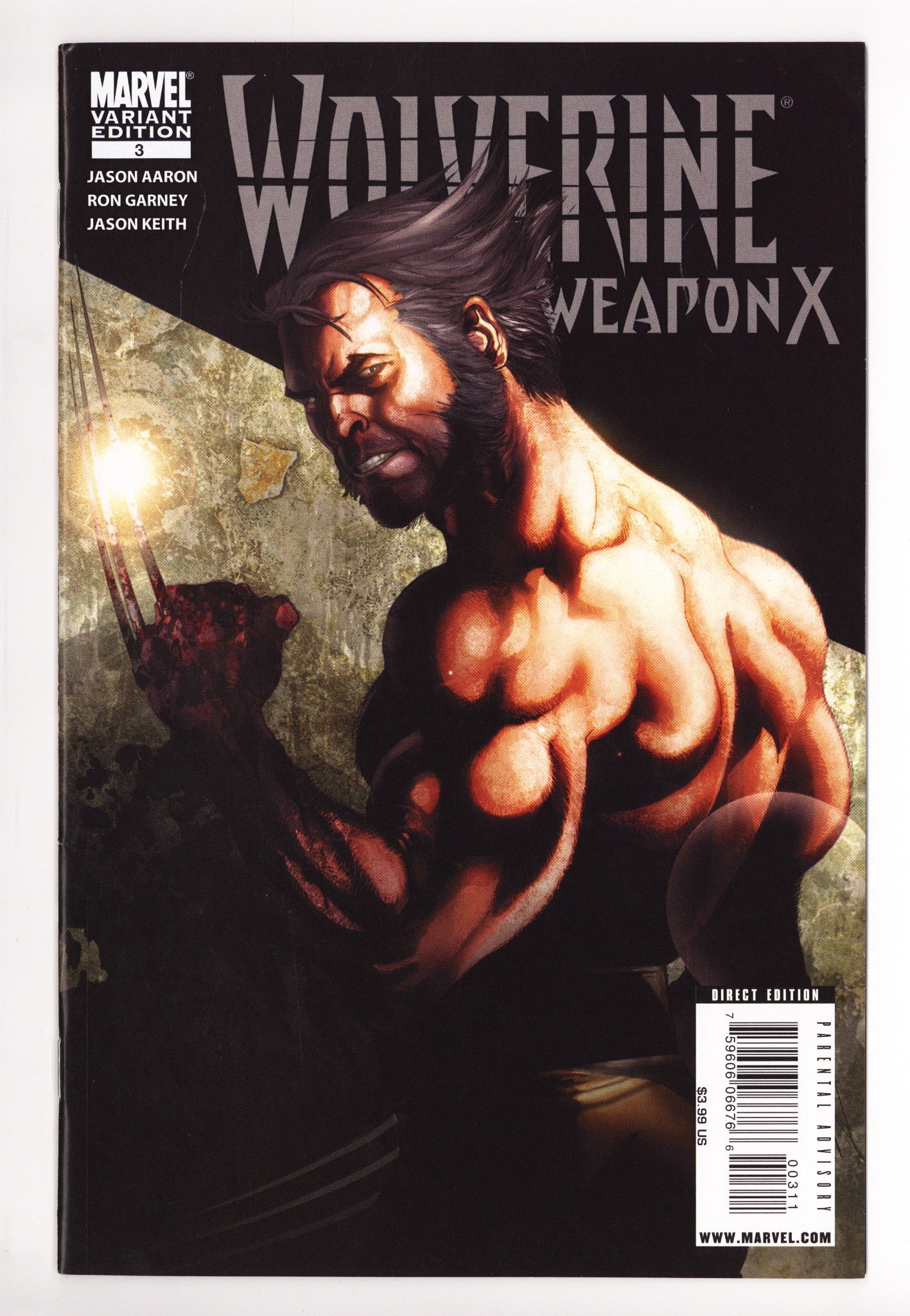 Wolverine Weapon X 3 High Grade (2009) Larroca Variant 