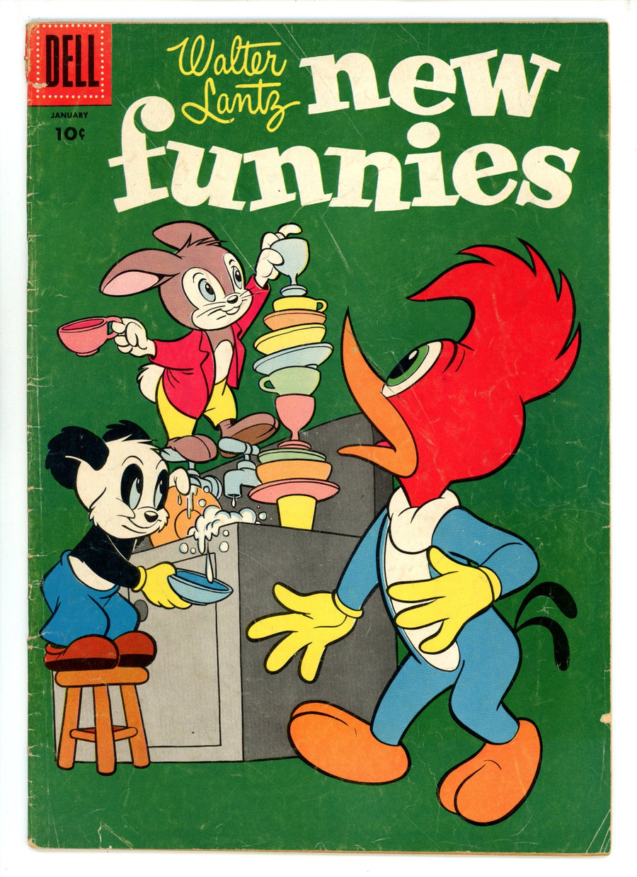 Walter Lantz New Funnies 227 GD/VG (3.0) (1956) 