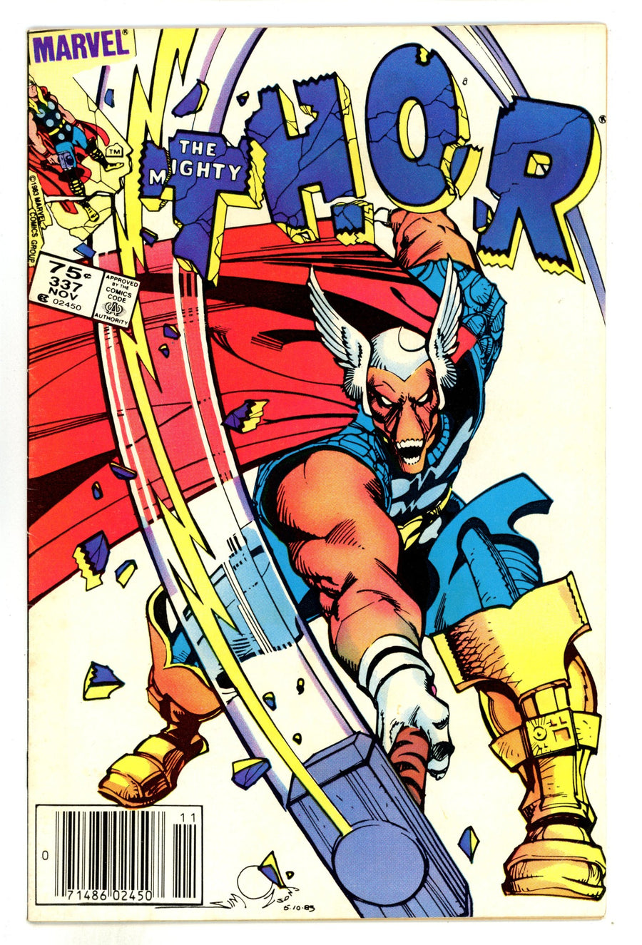 Thor Vol 1 337  FN+ (6.5)  (1983)  Canadian Price Variant  