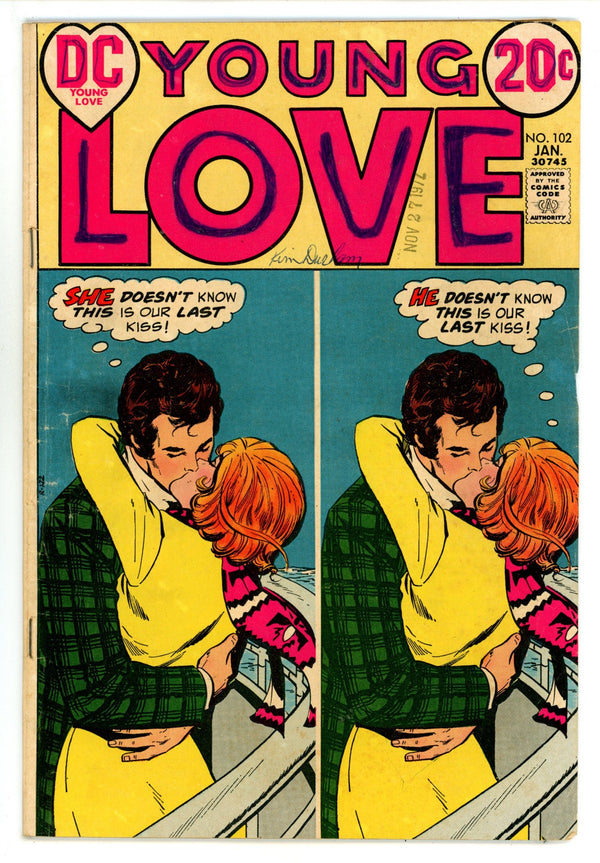 Young Love 102 VG (4.0) (1973)