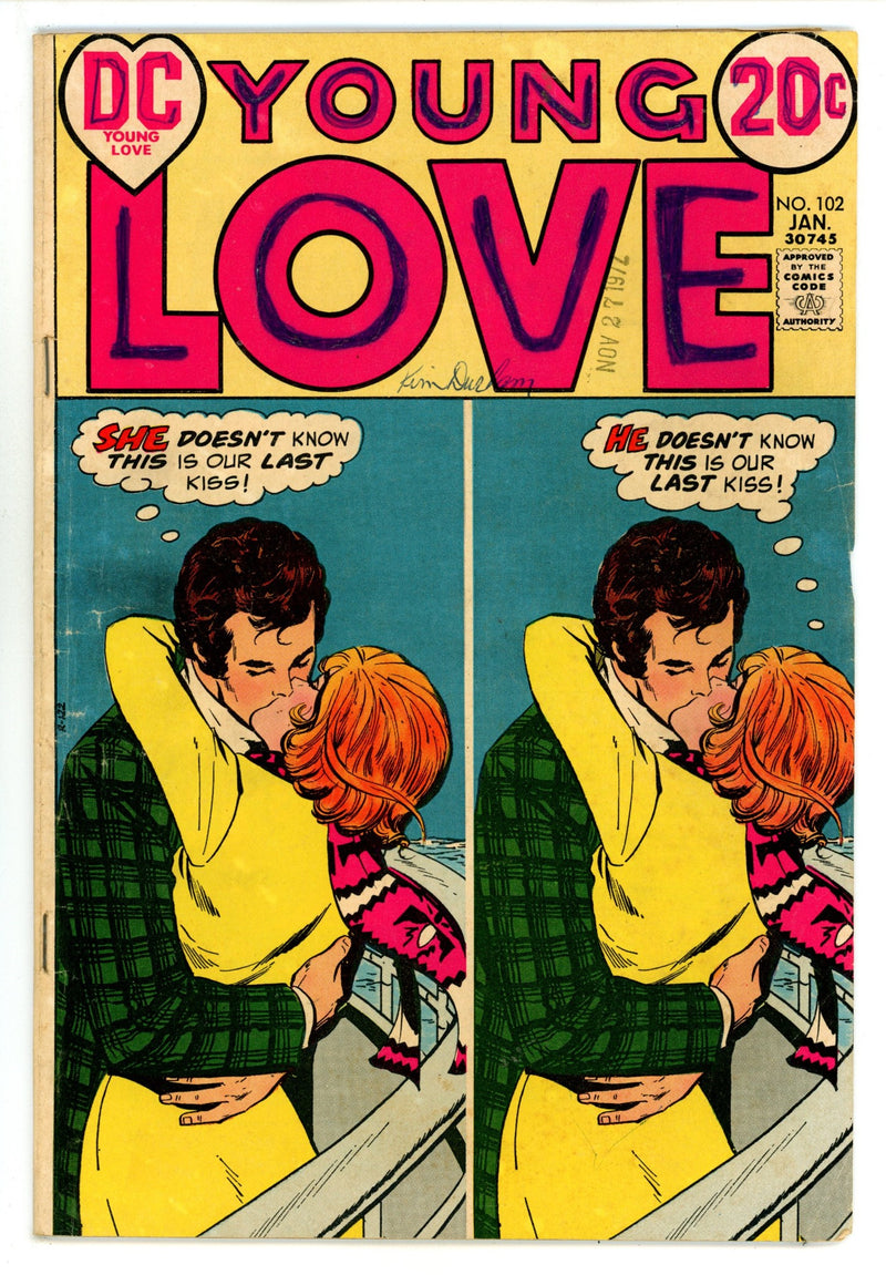 Young Love 102 VG (4.0) (1973) 