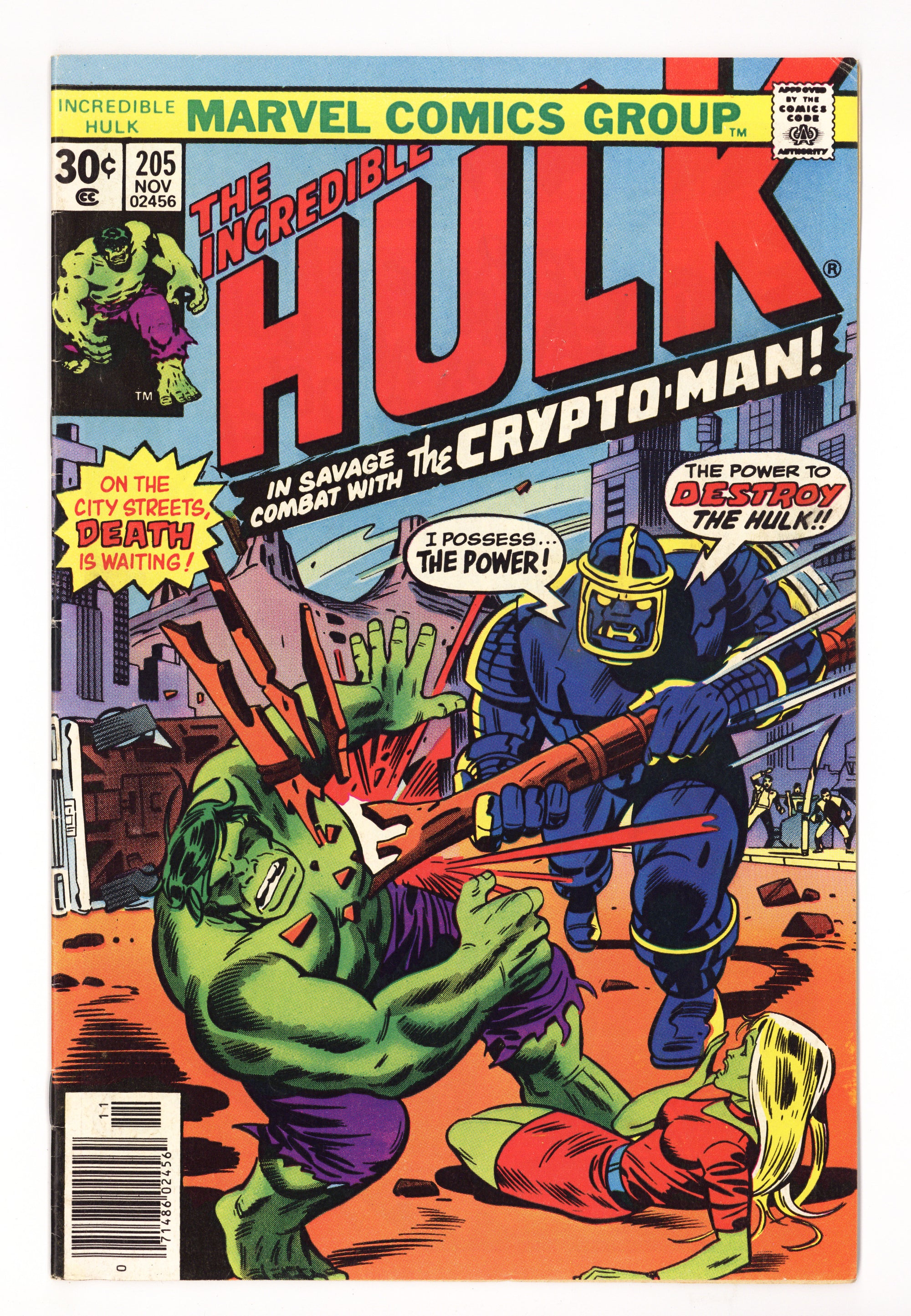The Incredible Hulk Vol 1 205 Mid Grade (1976) 