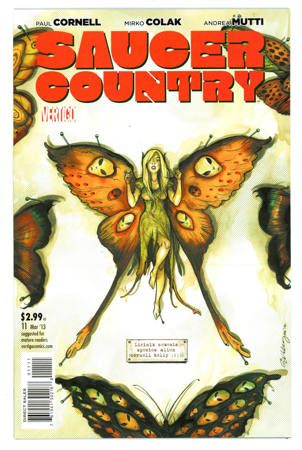 Saucer Country 11 High Grade (2013)