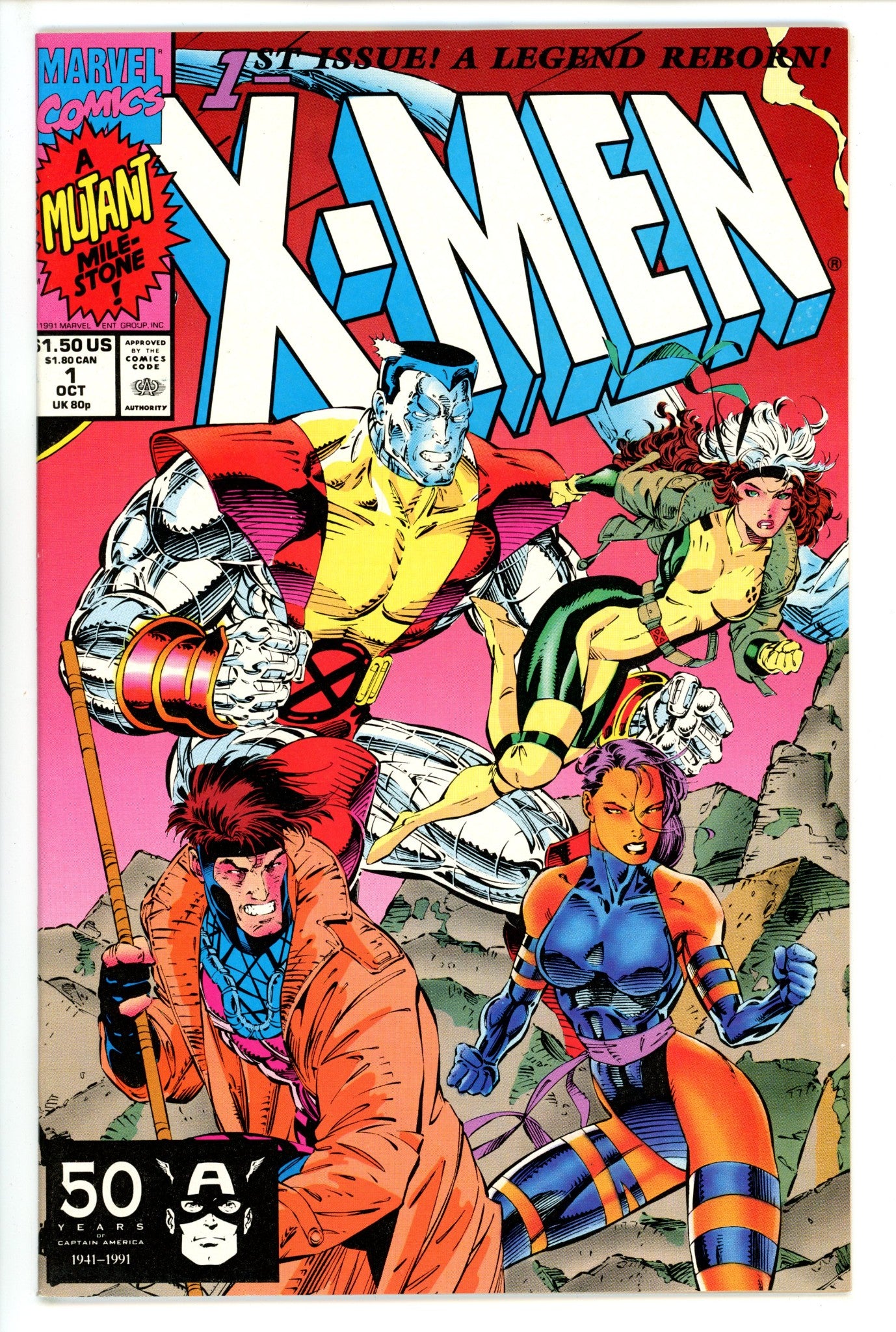 X-Men Vol 1 1 Colossus Variant (1991)