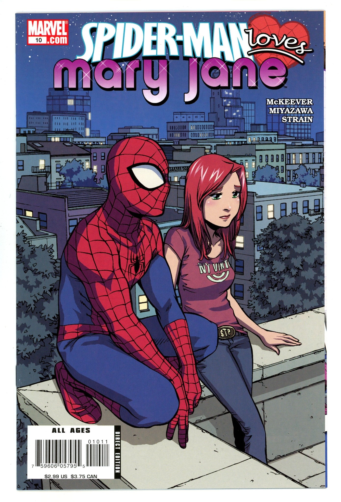 Spider-Man Loves Mary Jane  10  High Grade  (2006)  