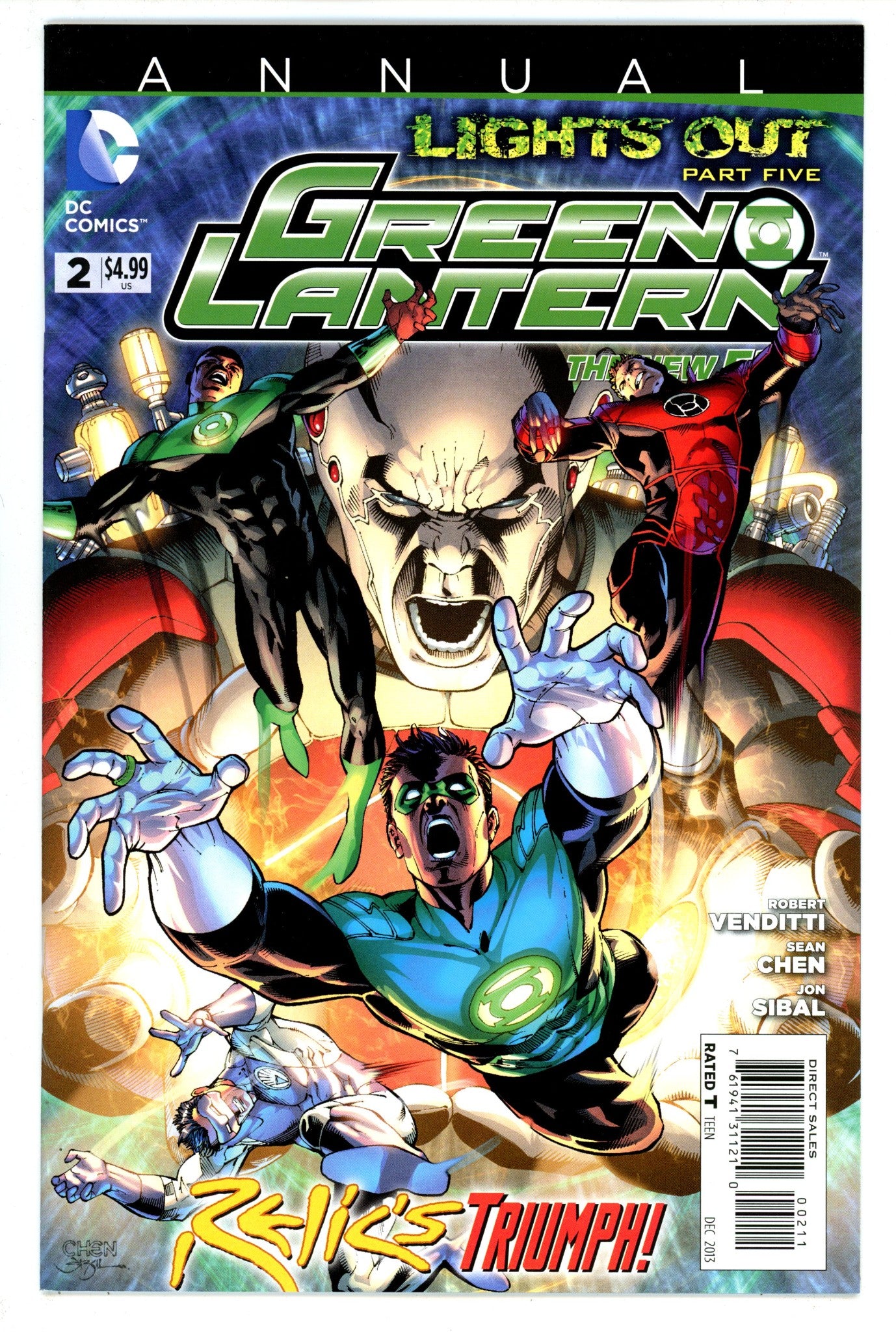 Green Lantern Annual Vol 5 2 High Grade (2013) 