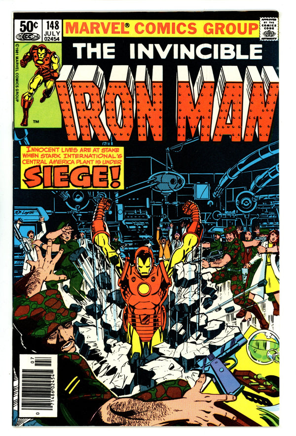 Iron Man Vol 1 148 VF/NM (9.0) (1981) Newsstand