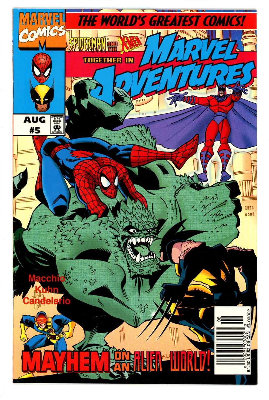 Marvel Adventures 5 FN/VF (7.0) (1997) Newsstand 