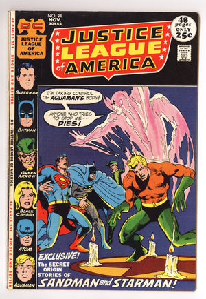 Justice League of America Vol 1 94 FN- (5.5) (1971)