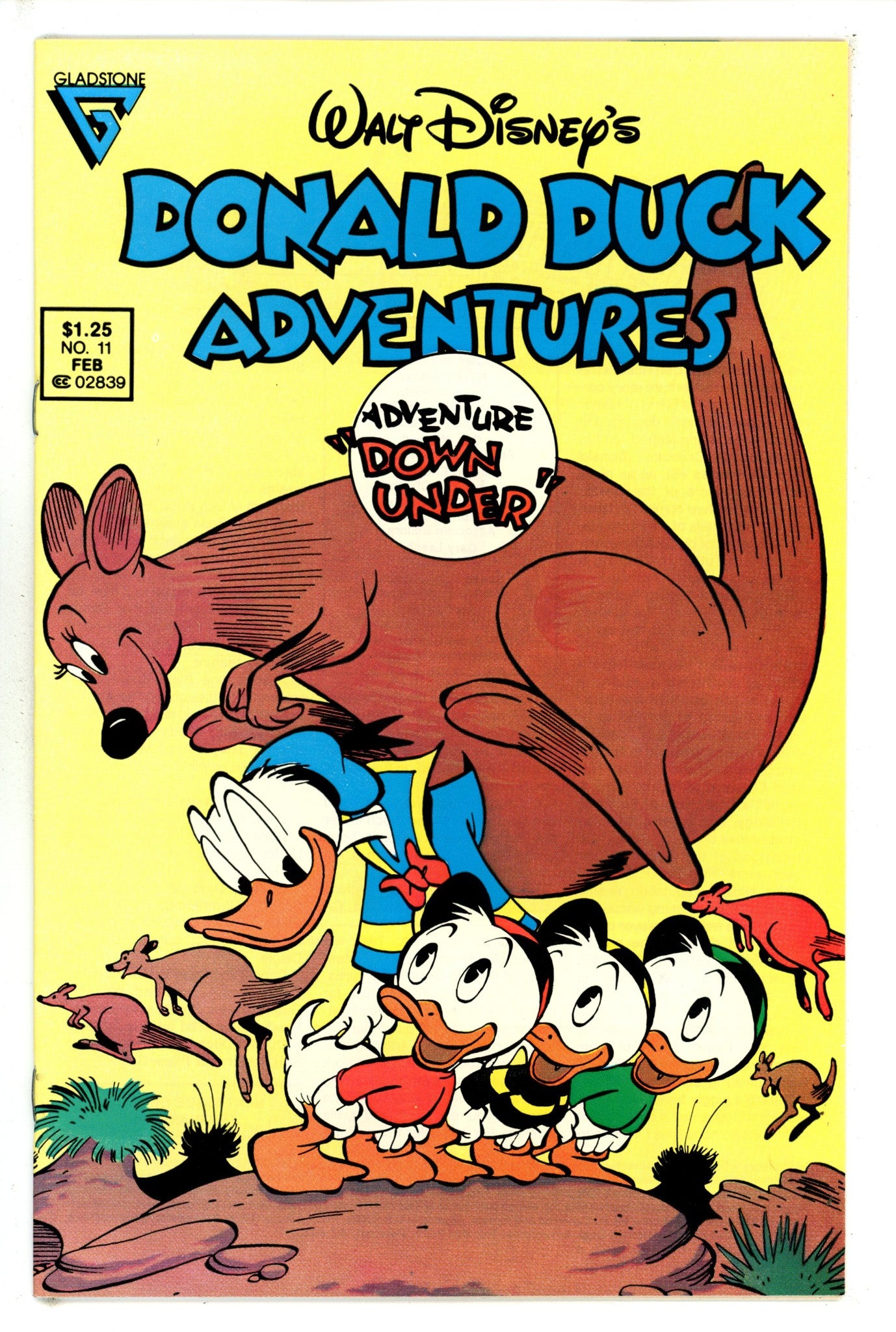 Walt Disney's Donald Duck Adventures Vol 1 11 Canadian Variant VF/NM (1989)