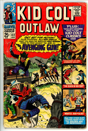 Kid Colt Outlaw 132 GD+ (1967)