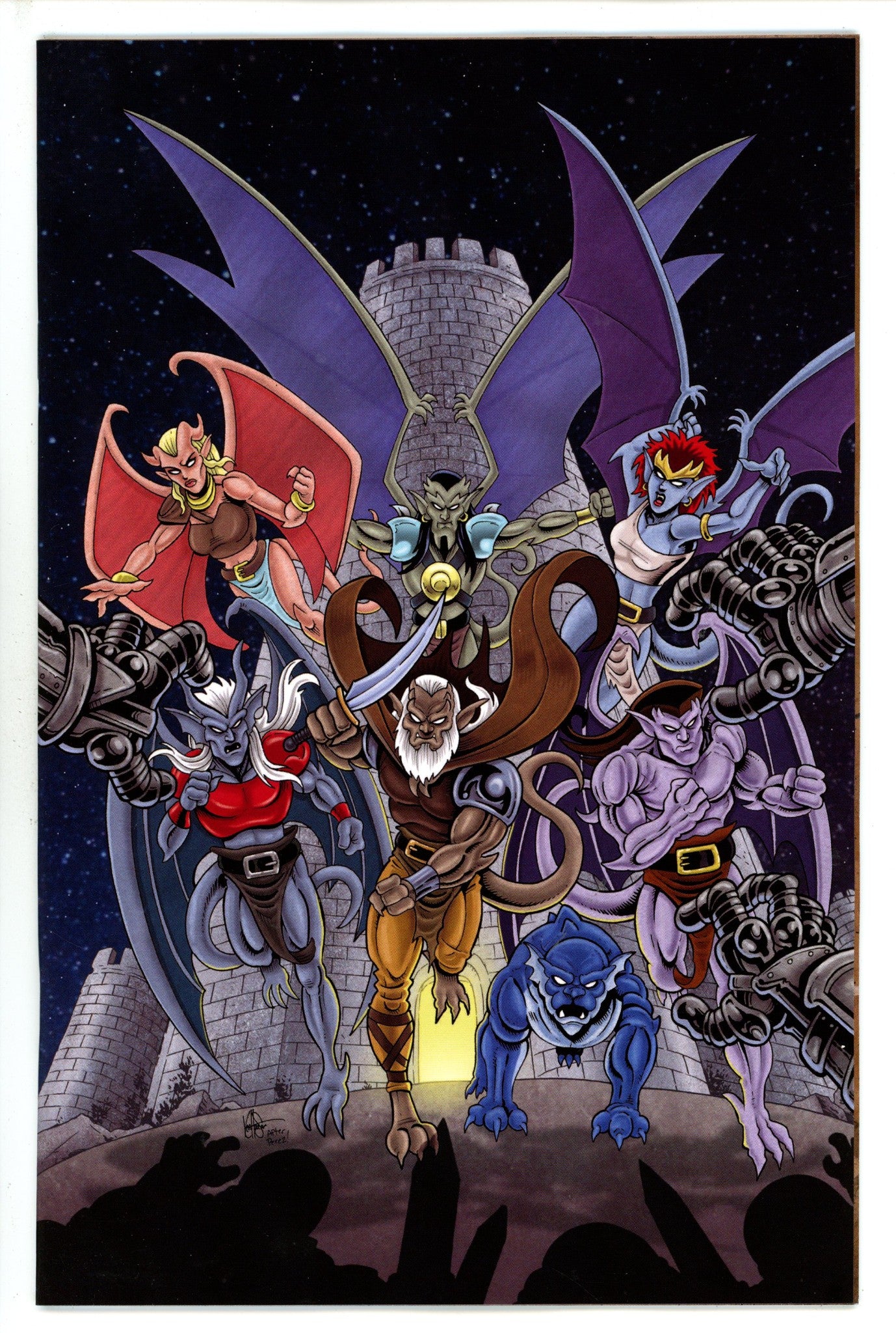 Gargoyles Dark Ages 1 Haesar Virgin Incentive Variant (2023)