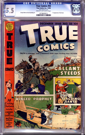 True Comics 55 CGC 5.5 (1946)