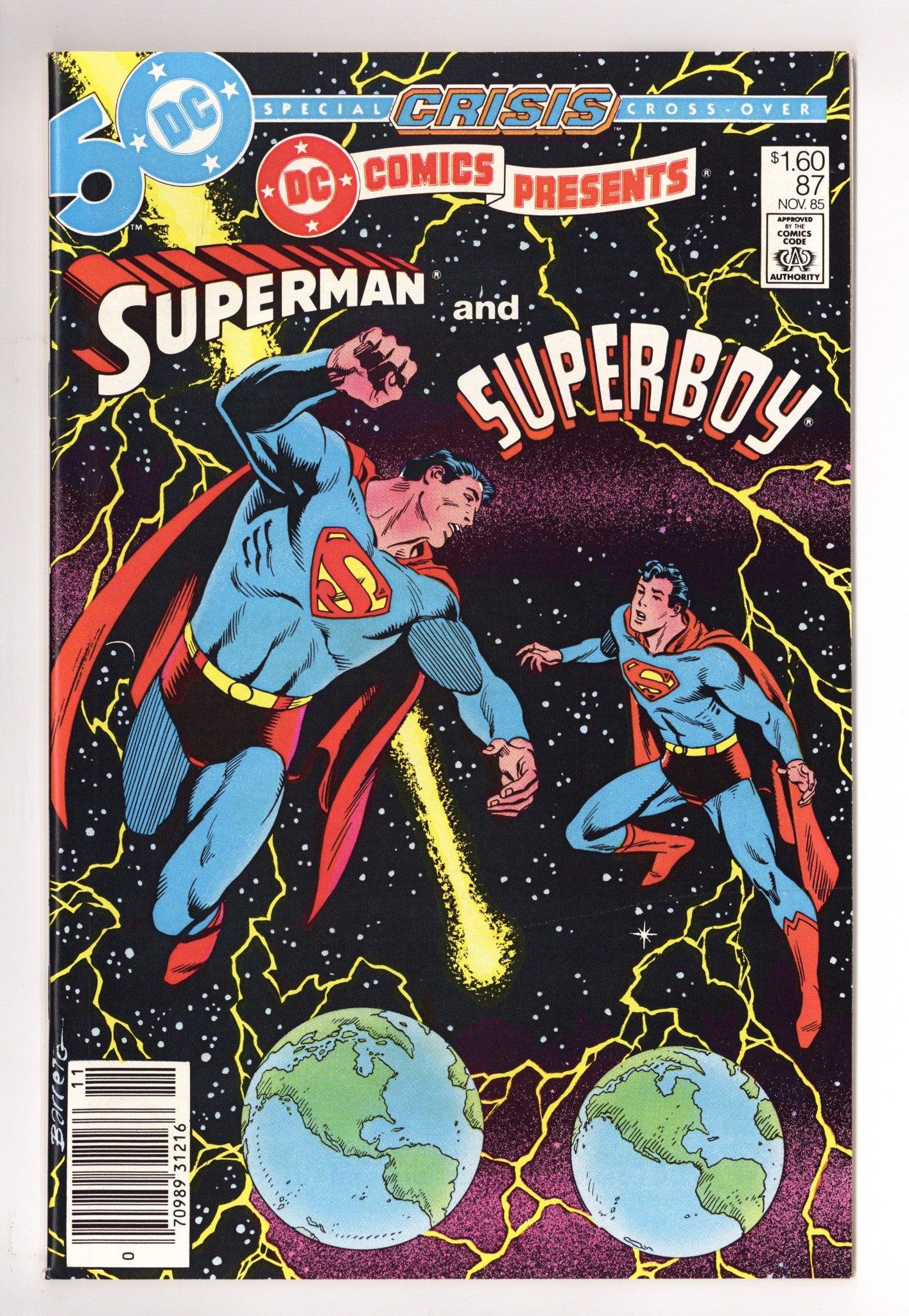 DC Comics Presents Vol 1 87 NM- (9.2) (1985) Canadian Price Variant 