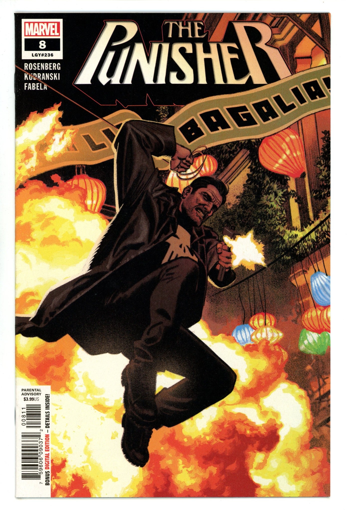 The Punisher Vol 12 8 (236) High Grade (2019) 
