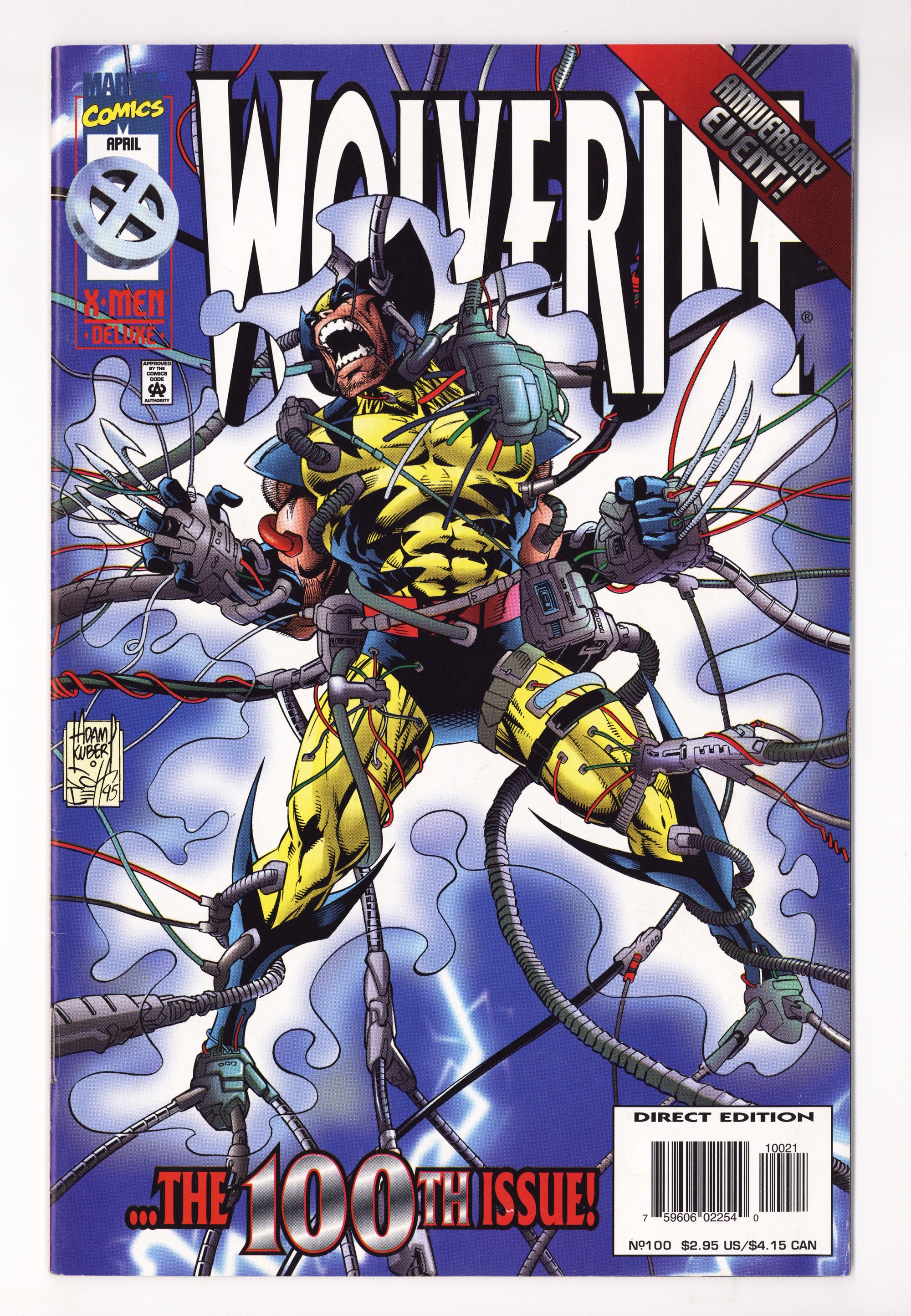 Wolverine Vol 1 100  VG/FN (5.0)   (1996)        