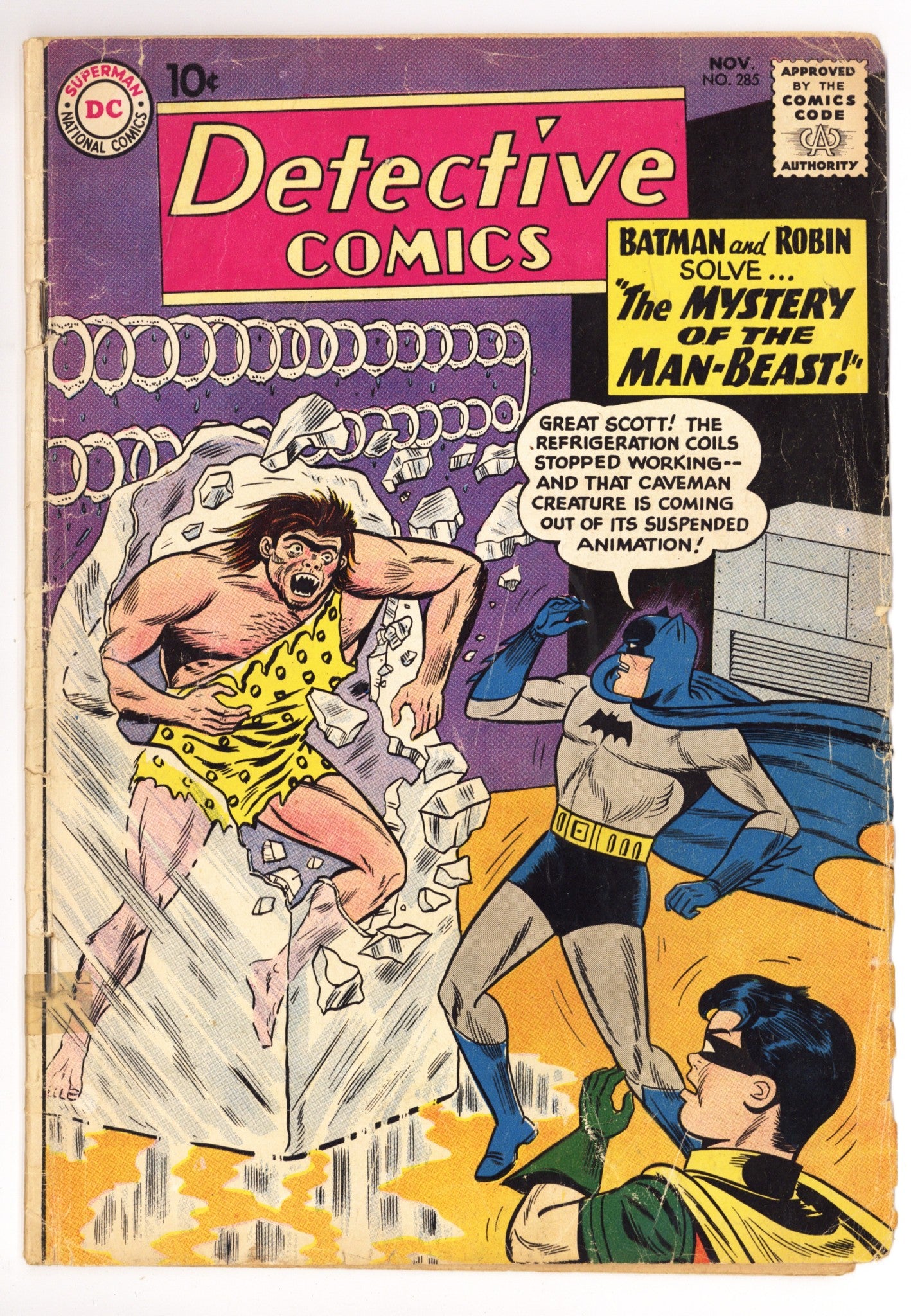 Detective Comics Vol 1 285  GD (2.0)   (1960)        