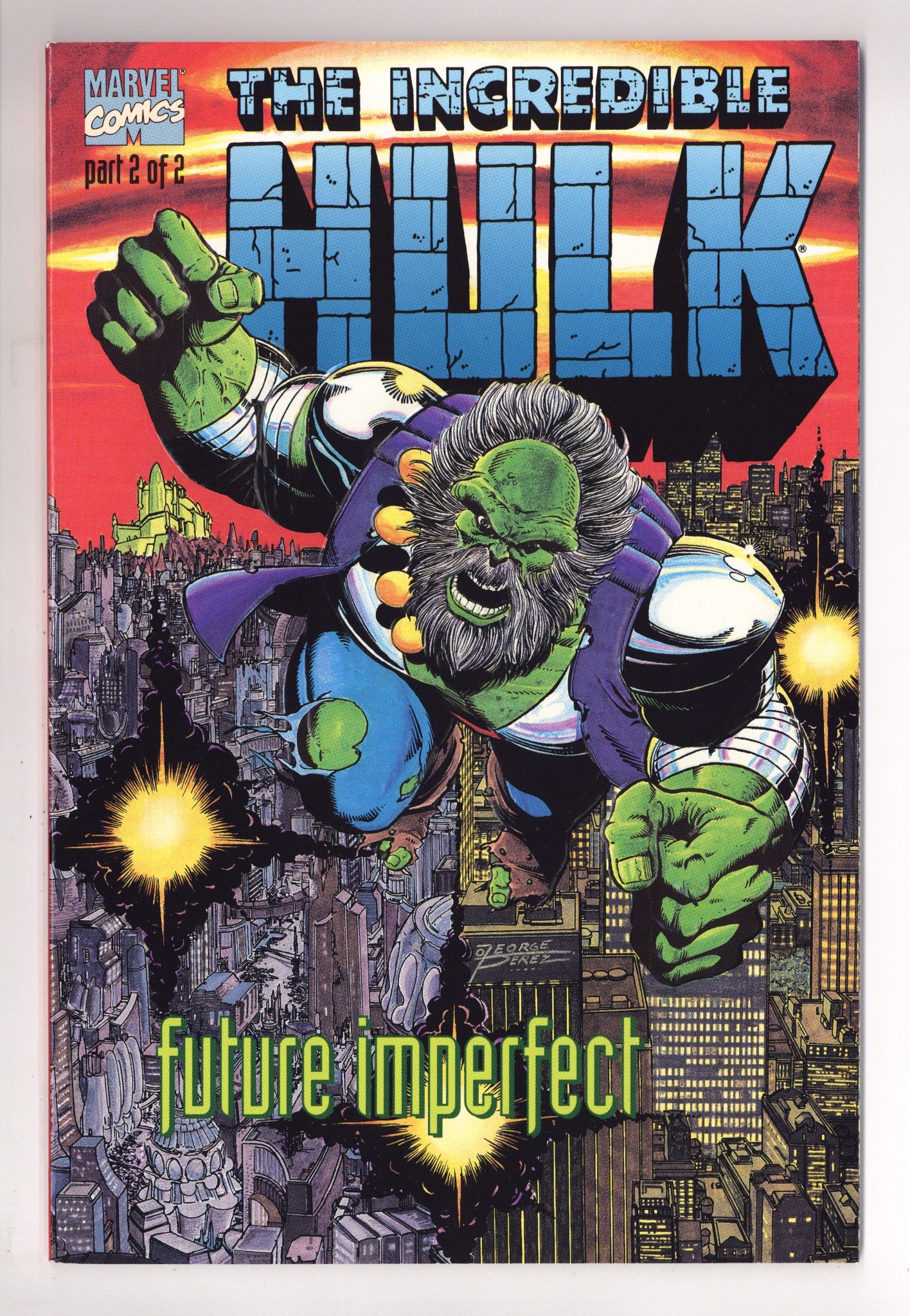 Hulk: Future Imperfect 2 NM- (9.2) (1993) 