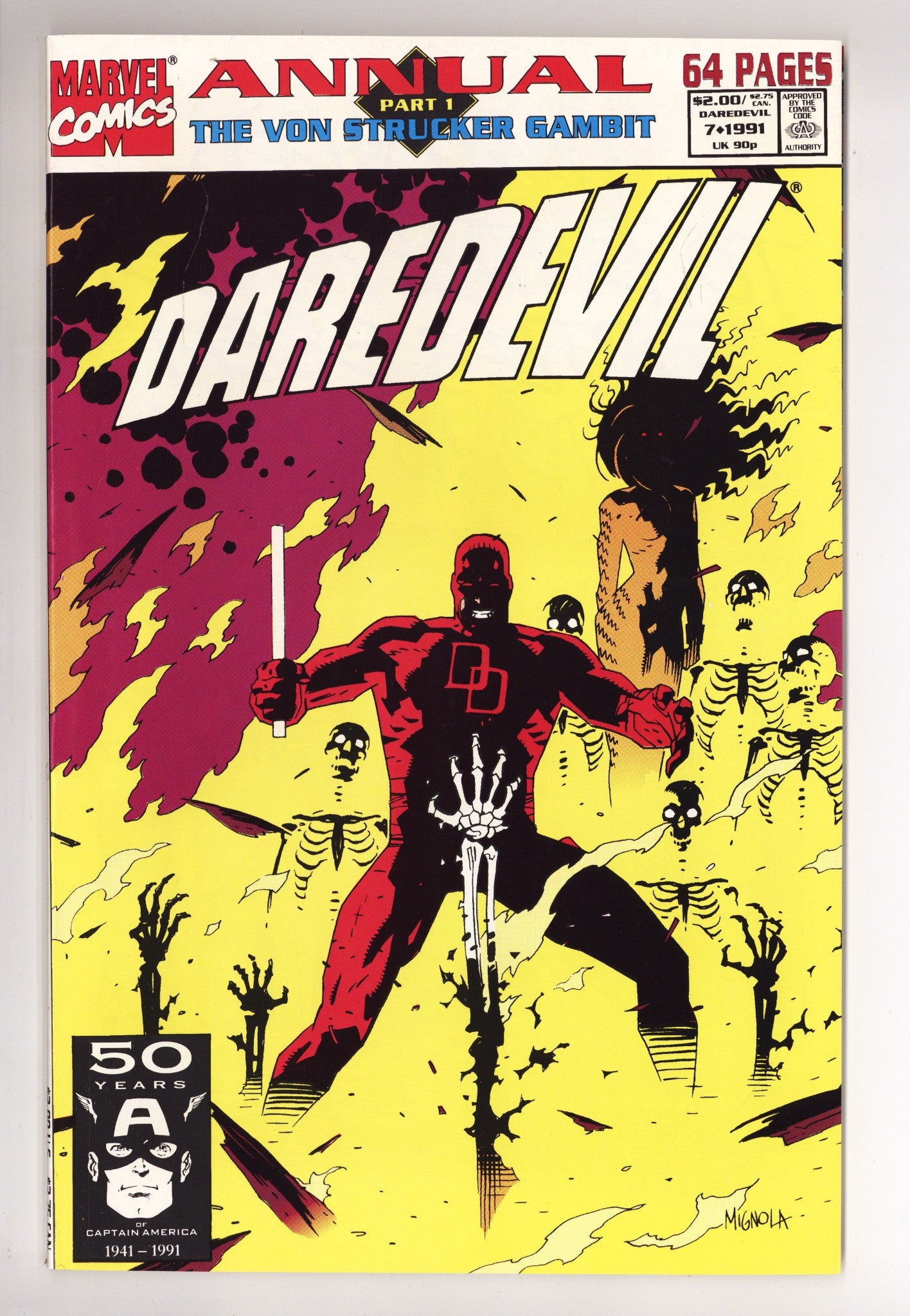 Daredevil Annual Vol 1 7 High Grade (1991) 