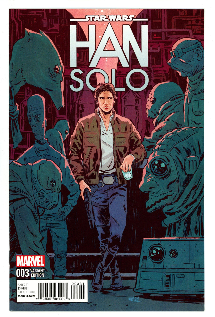 Han Solo 3 High Grade (2016) Walsh Incentive Variant 