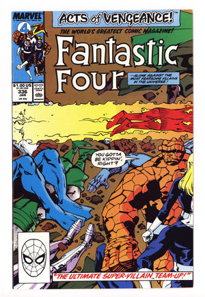 Fantastic Four Vol 1 336 High Grade (1990)