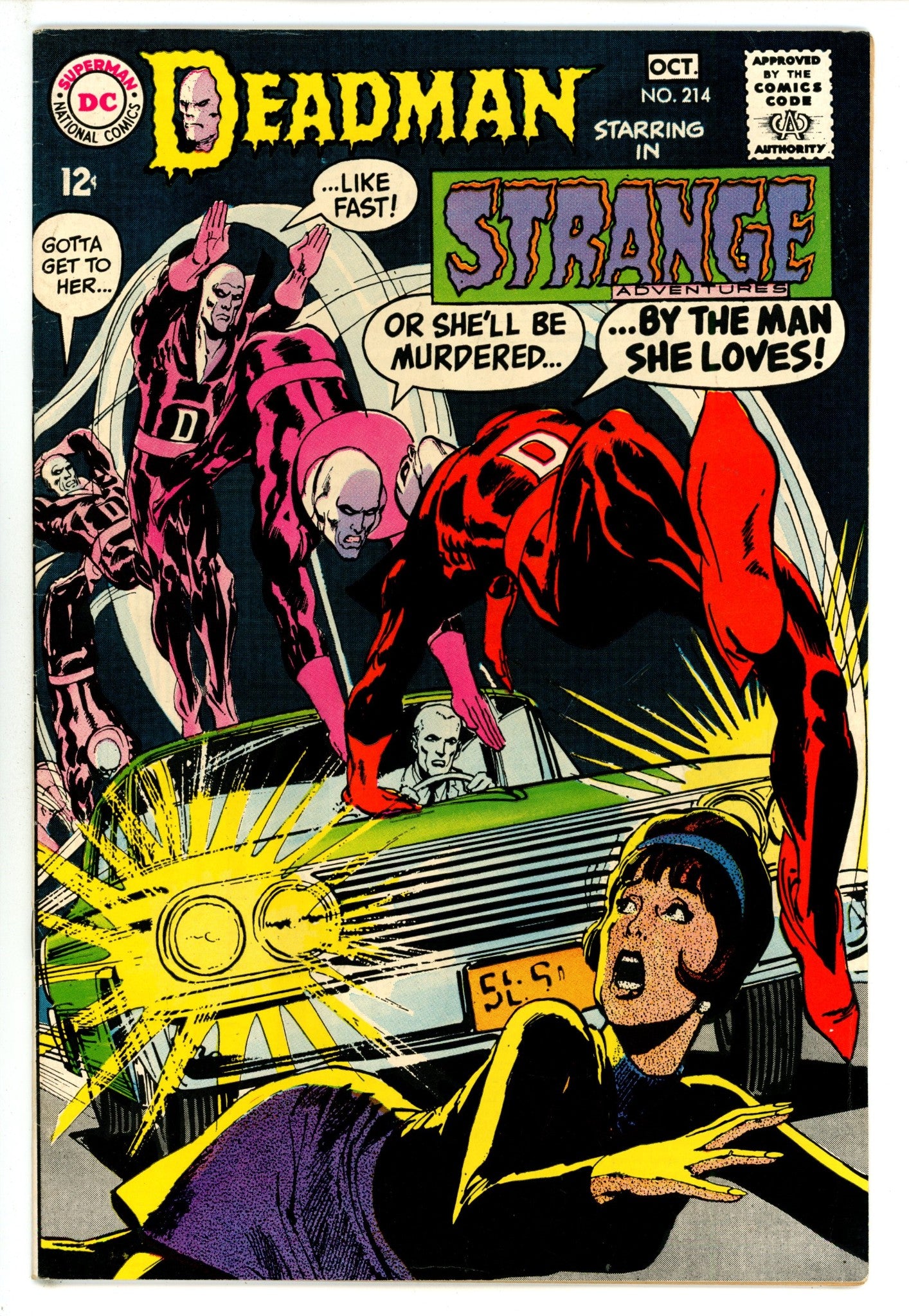 Strange Adventures Vol 1 214 FN (6.0) (1968) 