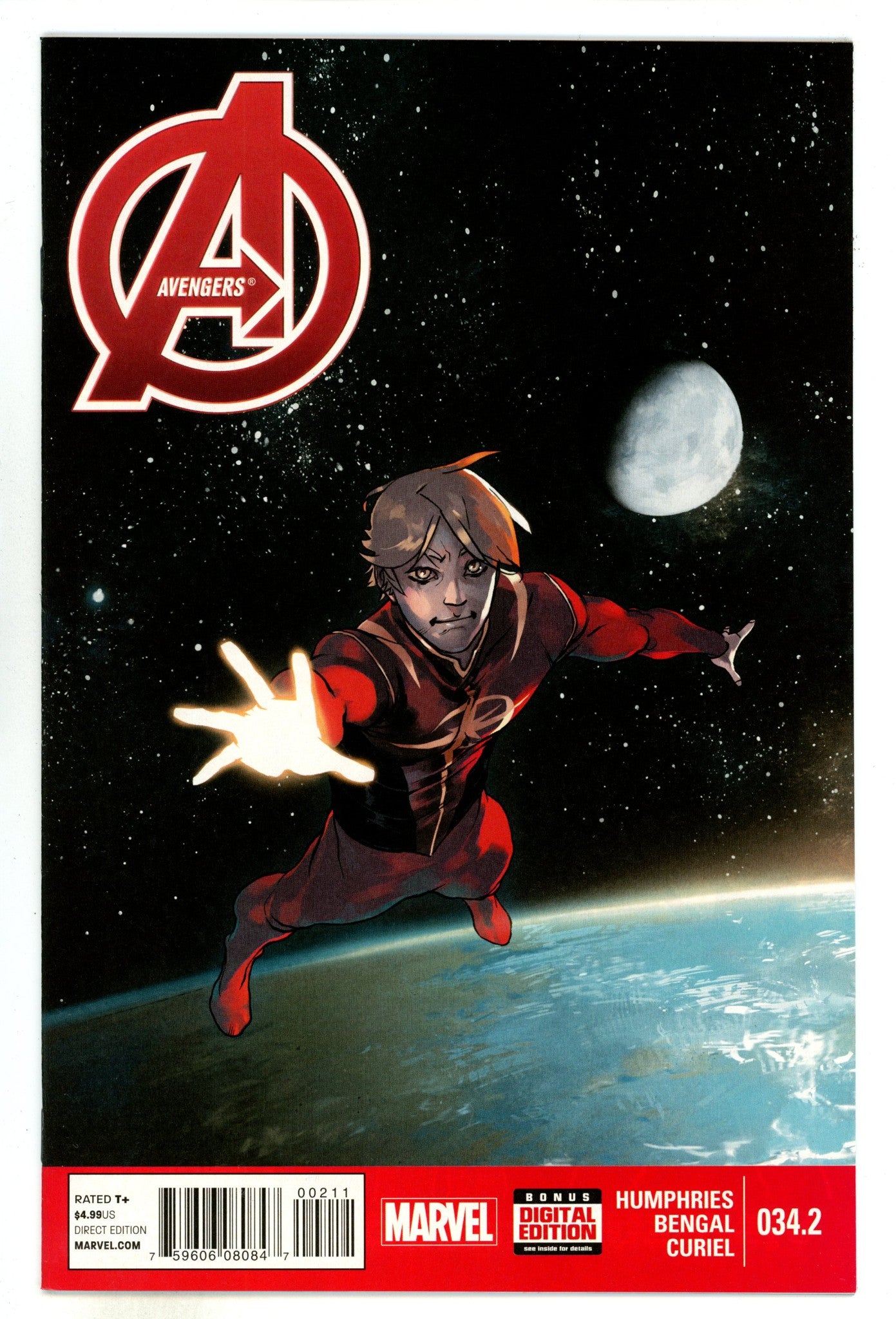 Avengers Vol 5 34.2 High Grade (2015) 