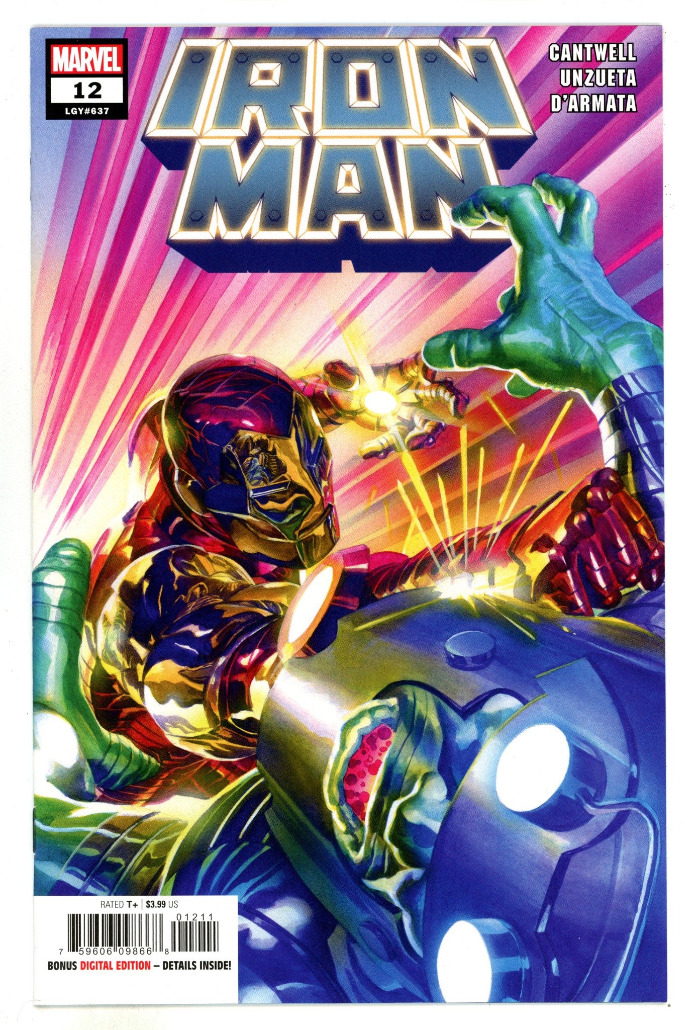 Iron Man Vol 6 12 (637) High Grade (2021) 