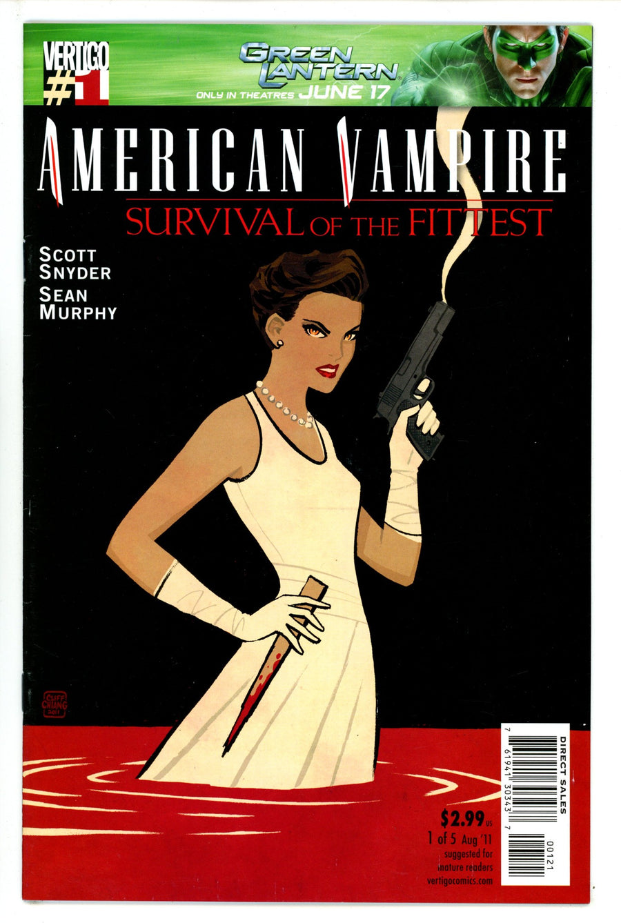 American Vampire: Survival of the Fittest 1 FN+ (6.5) (2011) Chiang Incentive Variant 