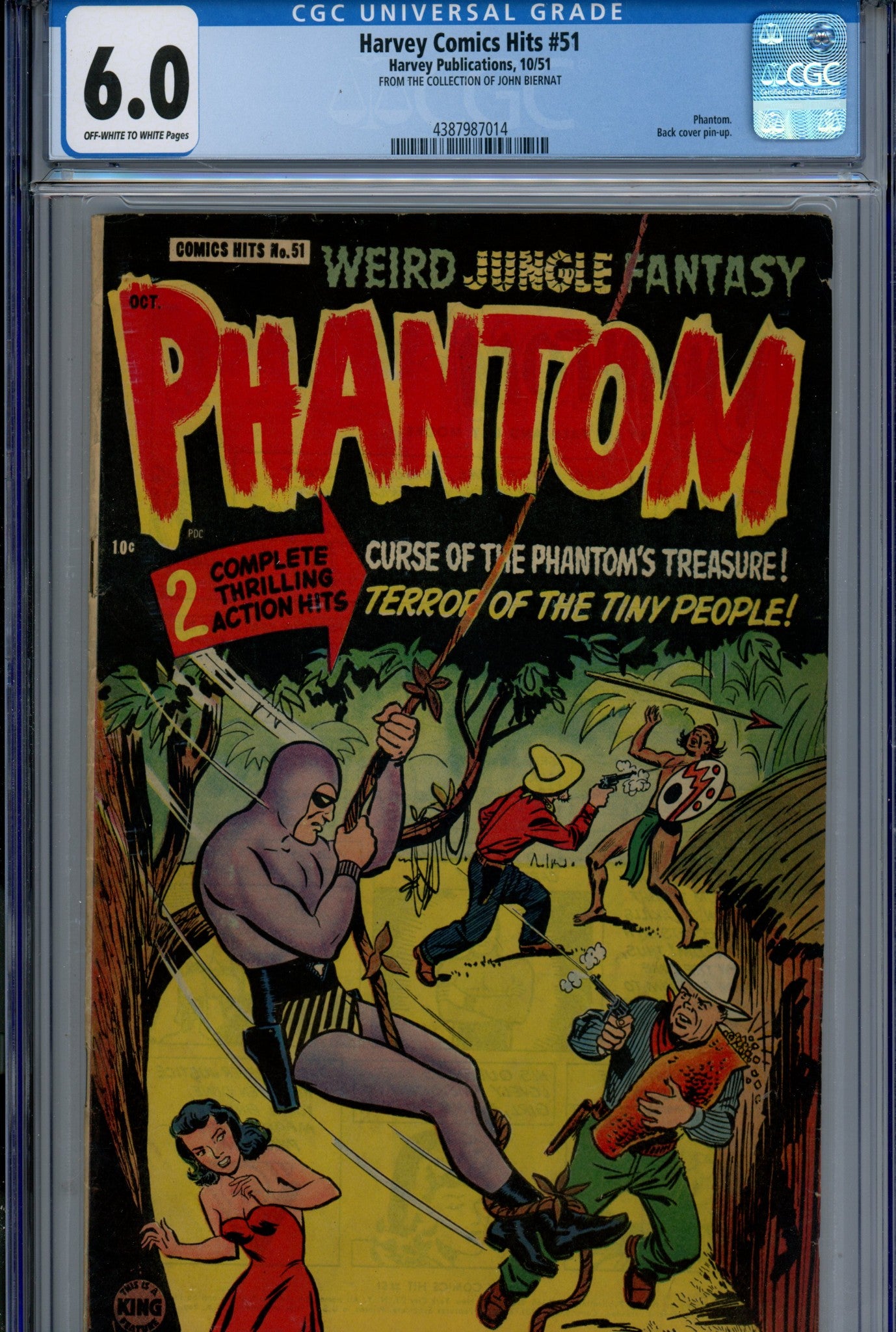 Harvey Hits 51 CGC 6.0 (FN) (1961) 