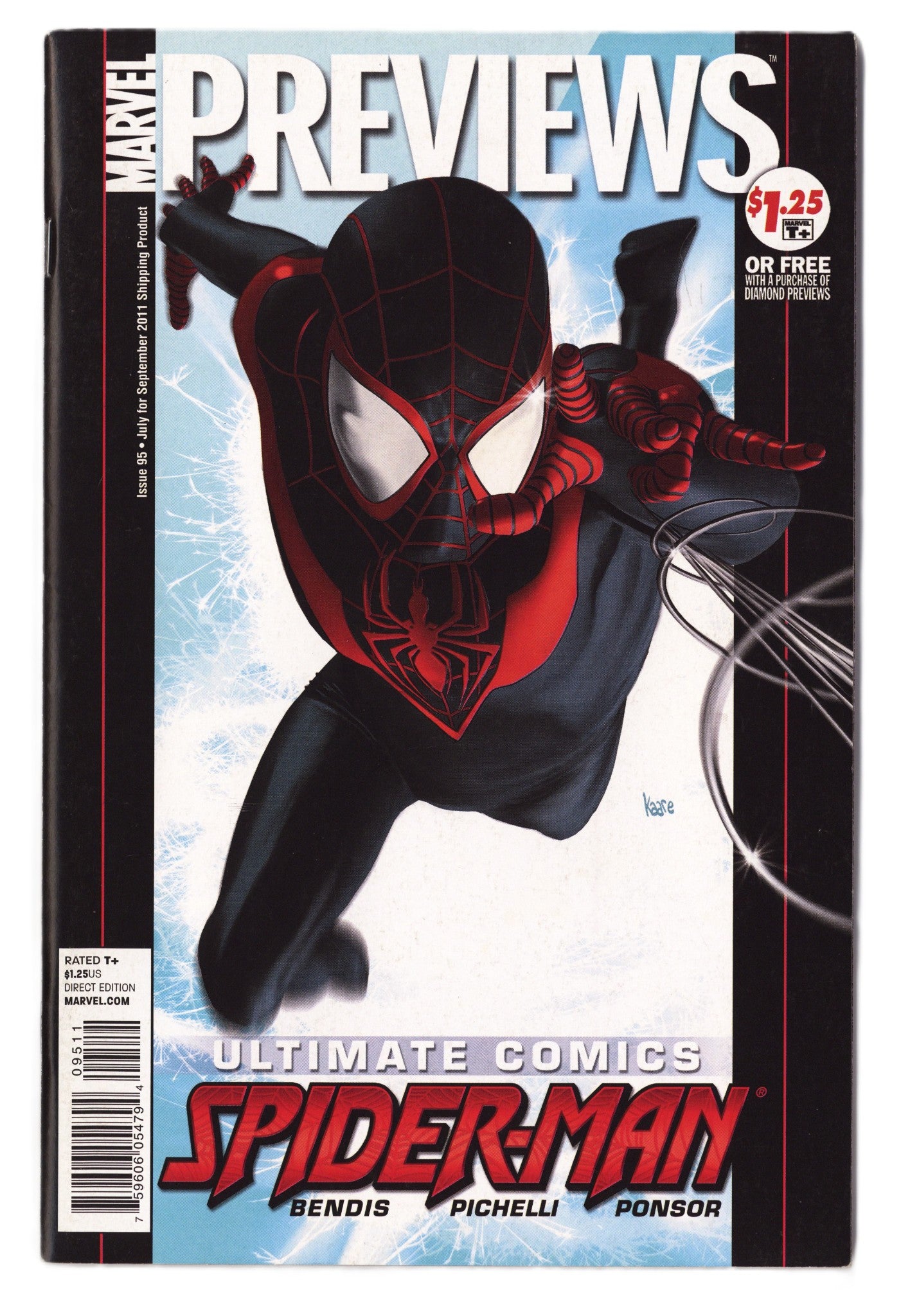 Marvel Previews 95 FN+ (6.5) (2011) 