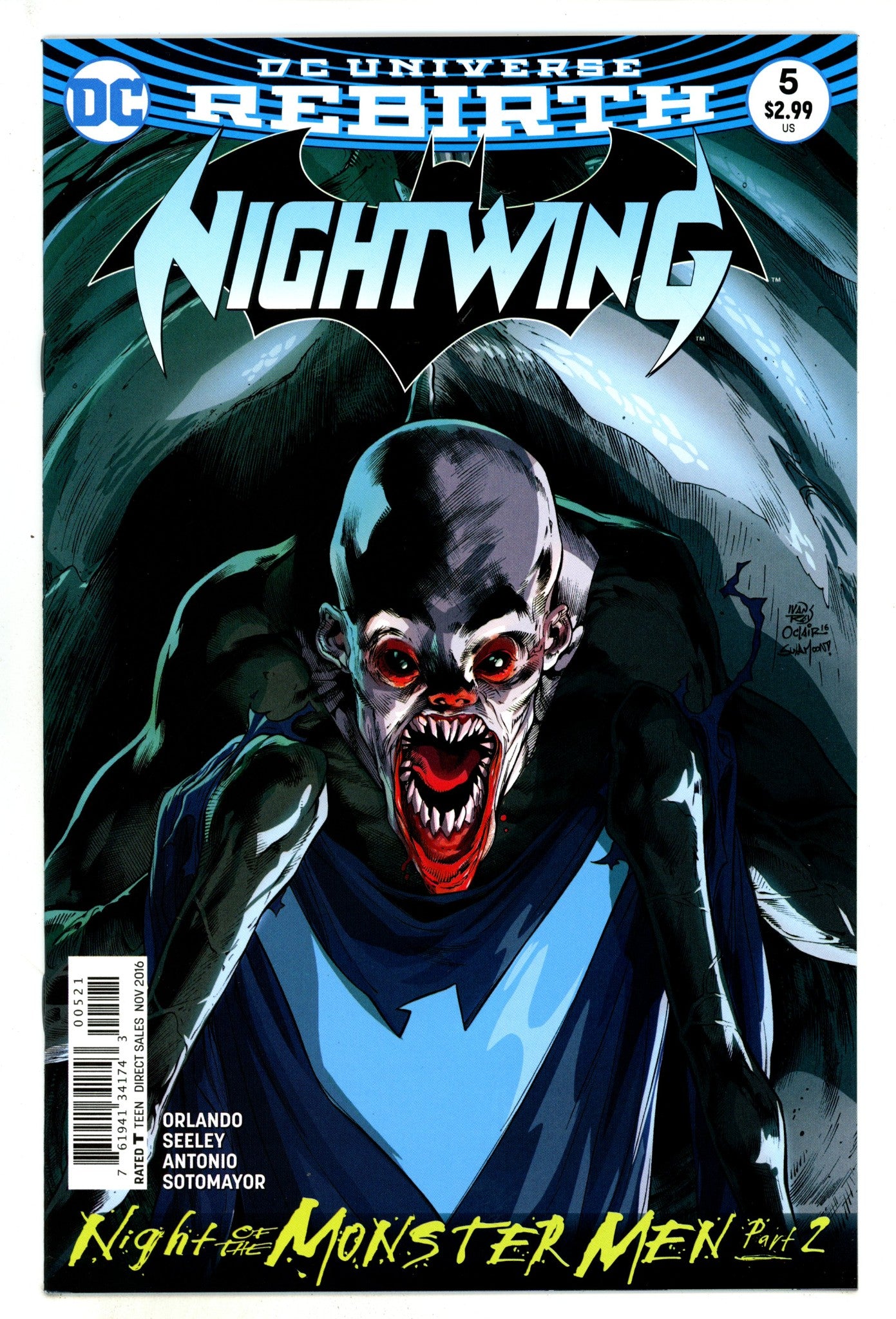 Nightwing Vol 4 5 High Grade (2016) Reis Variant 