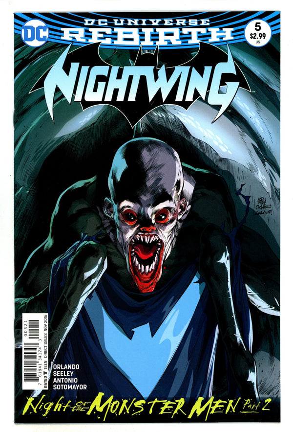 Nightwing Vol 4 5 High Grade (2016) Reis Variant