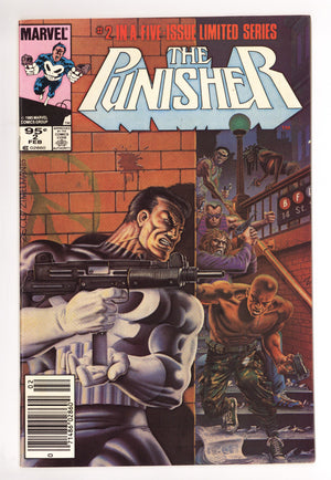 The Punisher Vol 1 2 FN/VF (7.0) (1986) Canadian Price Variant