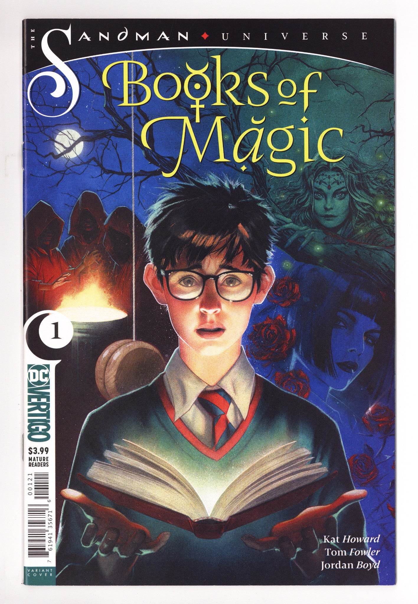 Books of Magic Vol 3 1 High Grade (2018) Middleton Variant 
