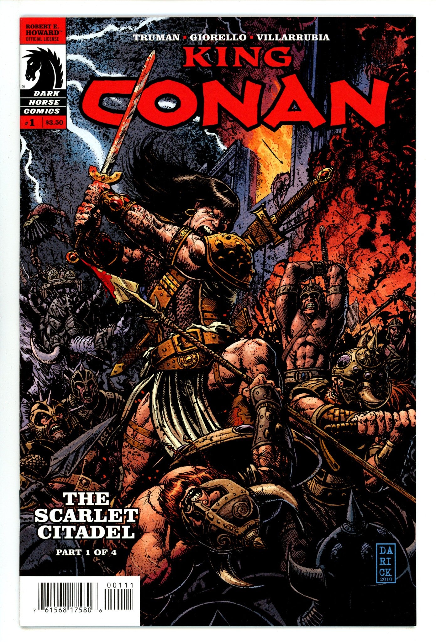 King Conan: The Scarlet Citadel 1 High Grade (2011) 
