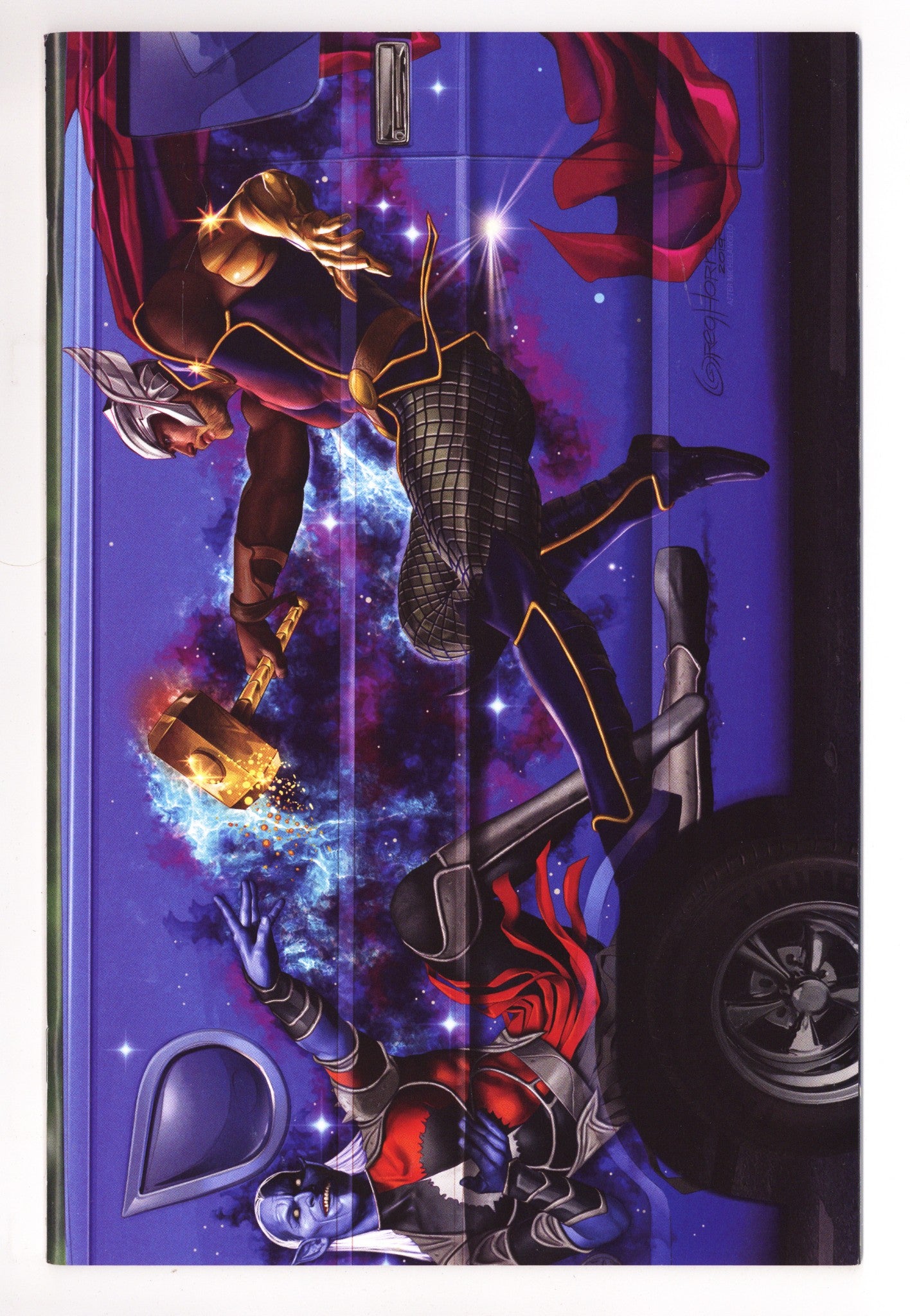 War of the Realms 1 High Grade (2019) Horn Virgin Incentive Variant 