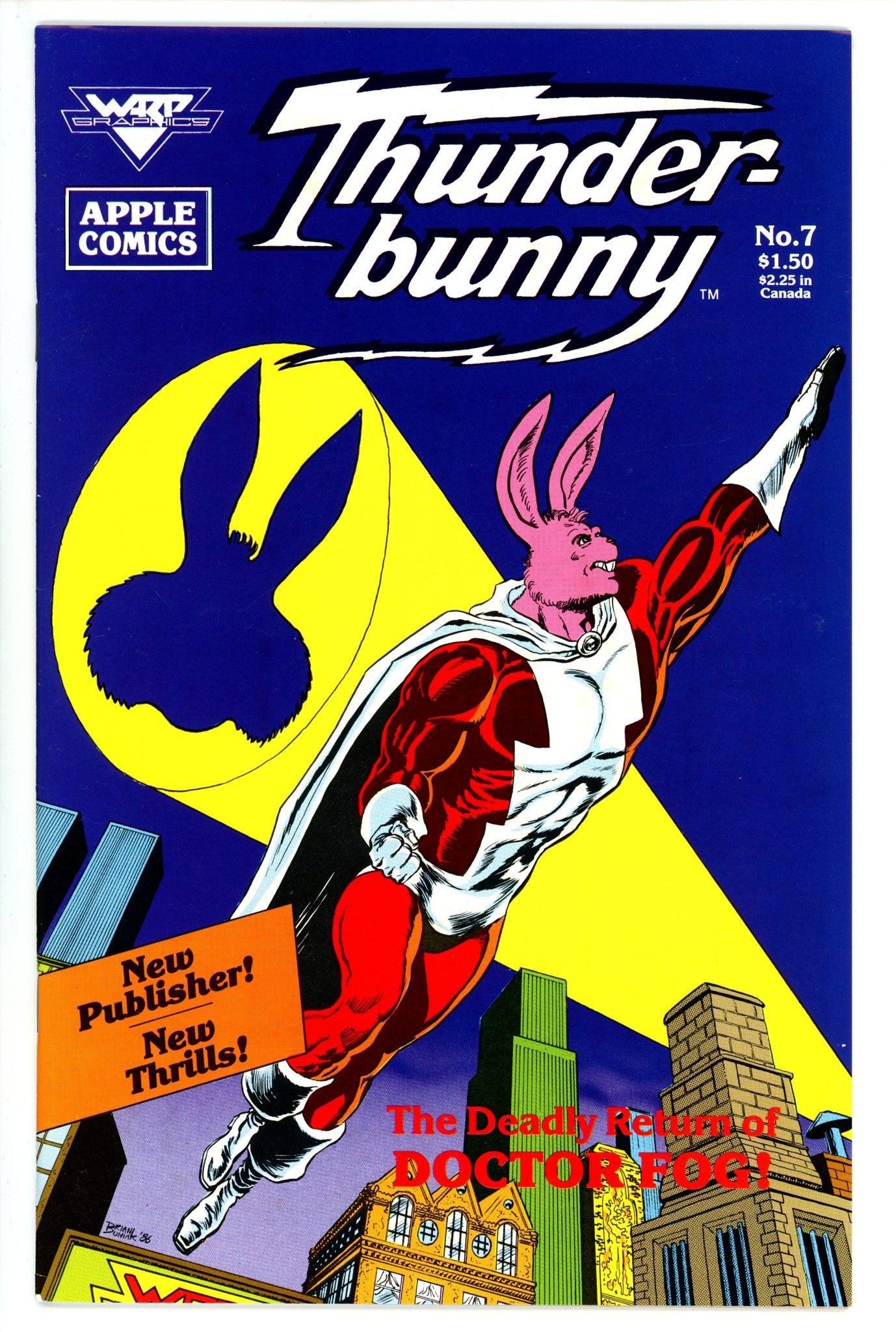 Thunder Bunny Vol 2 7 (1986)