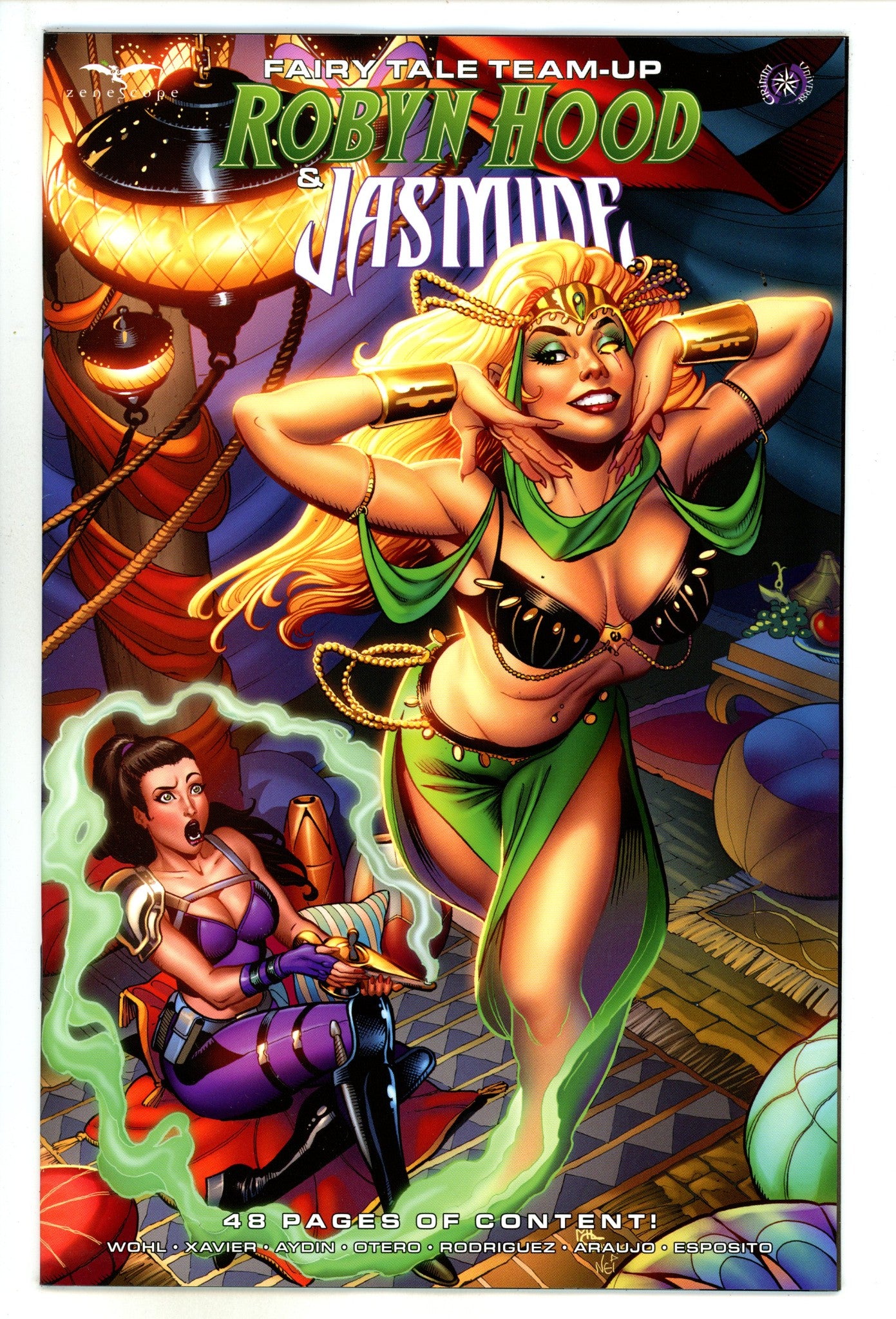 Fairy Tale Team-Up Robyn Hood & Jasmine 1 Sanapo Variant (2024)