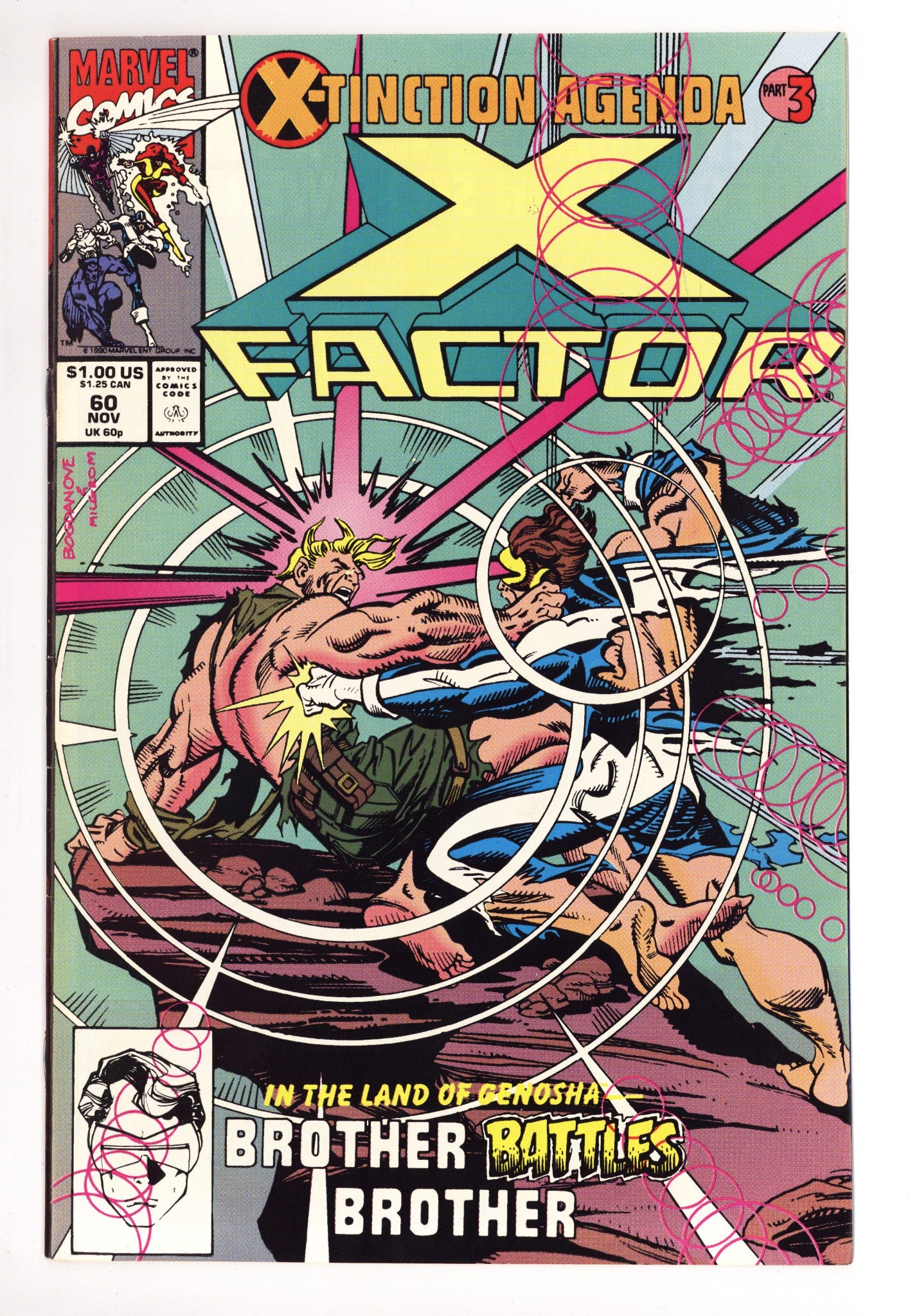 X-Factor Vol 1 60 High Grade (1990) 