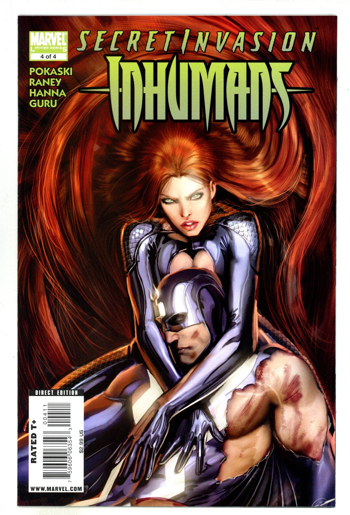 Secret Invasion: Inhumans 4 High Grade (2009) 