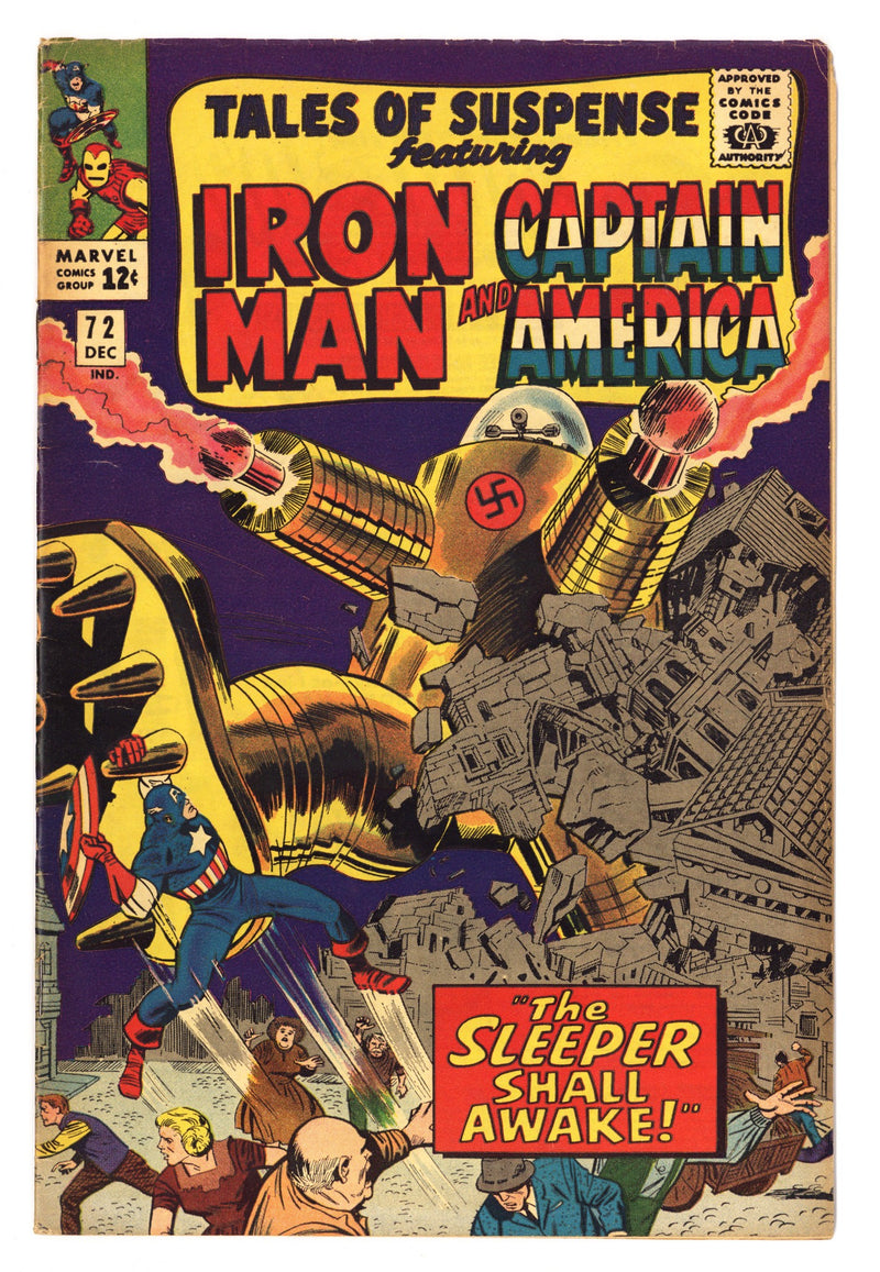 Tales of Suspense Vol 1 72 FN (6.0) (1965) 