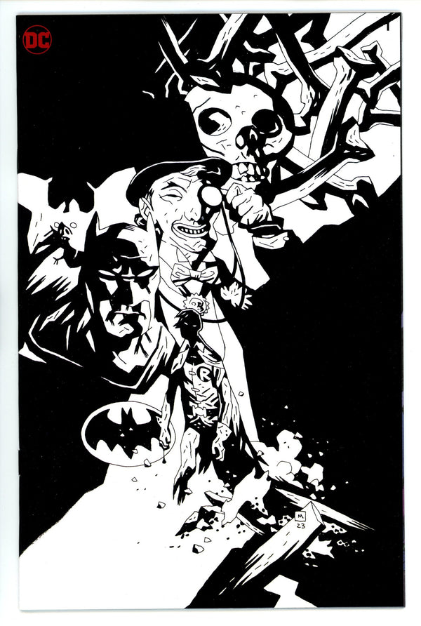 From The DC Vault Death In The Family Robin Lives 1 Mignola B&W Virgin Incentive Variant NM (2024)